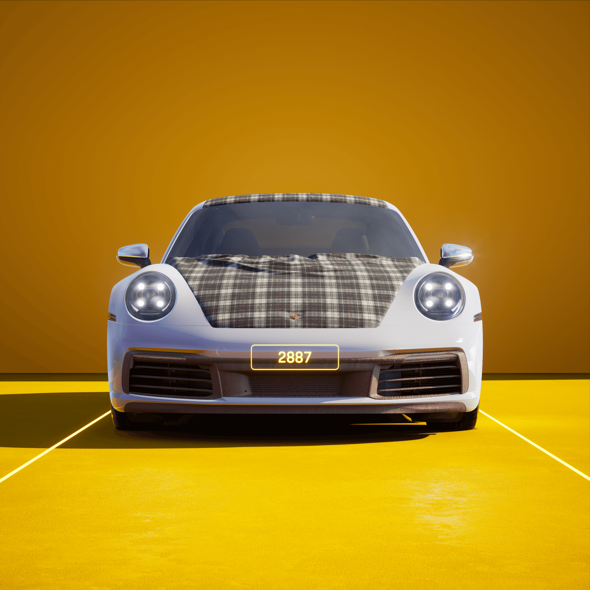 The PORSCHΞ 911 2887 image in phase