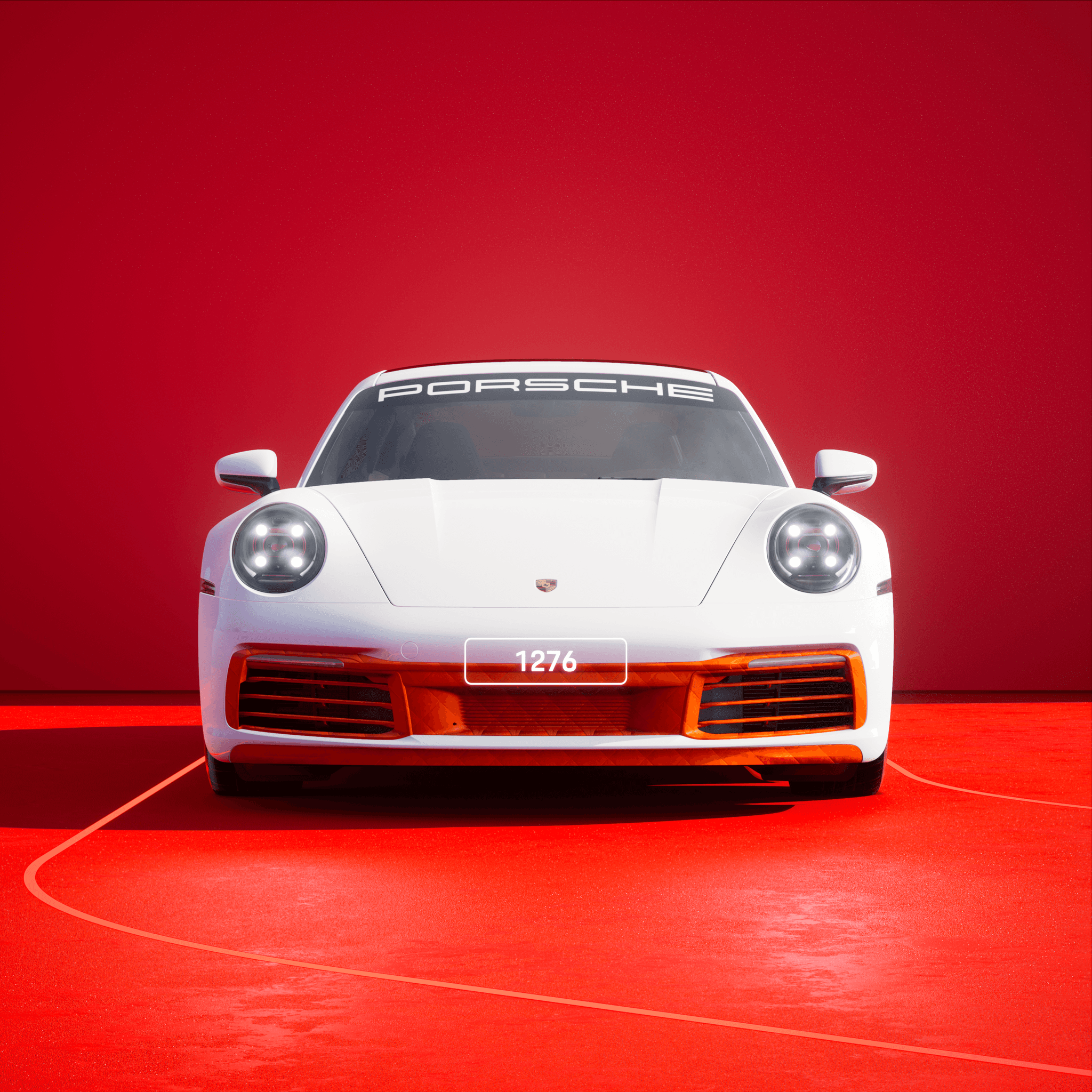 The PORSCHΞ 911 1276 image in phase