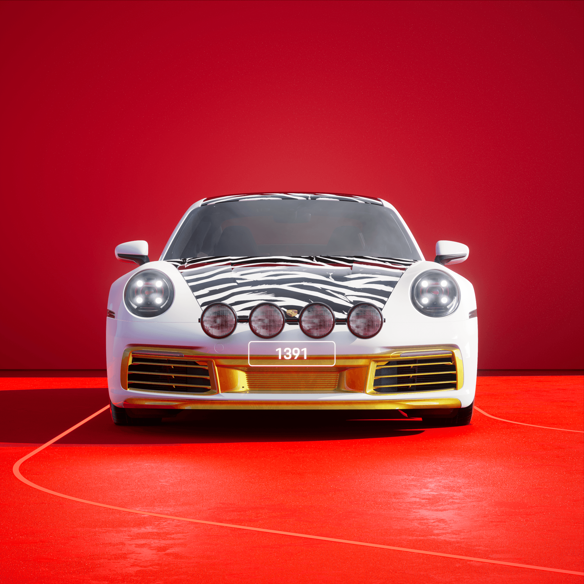 The PORSCHΞ 911 1391 image in phase