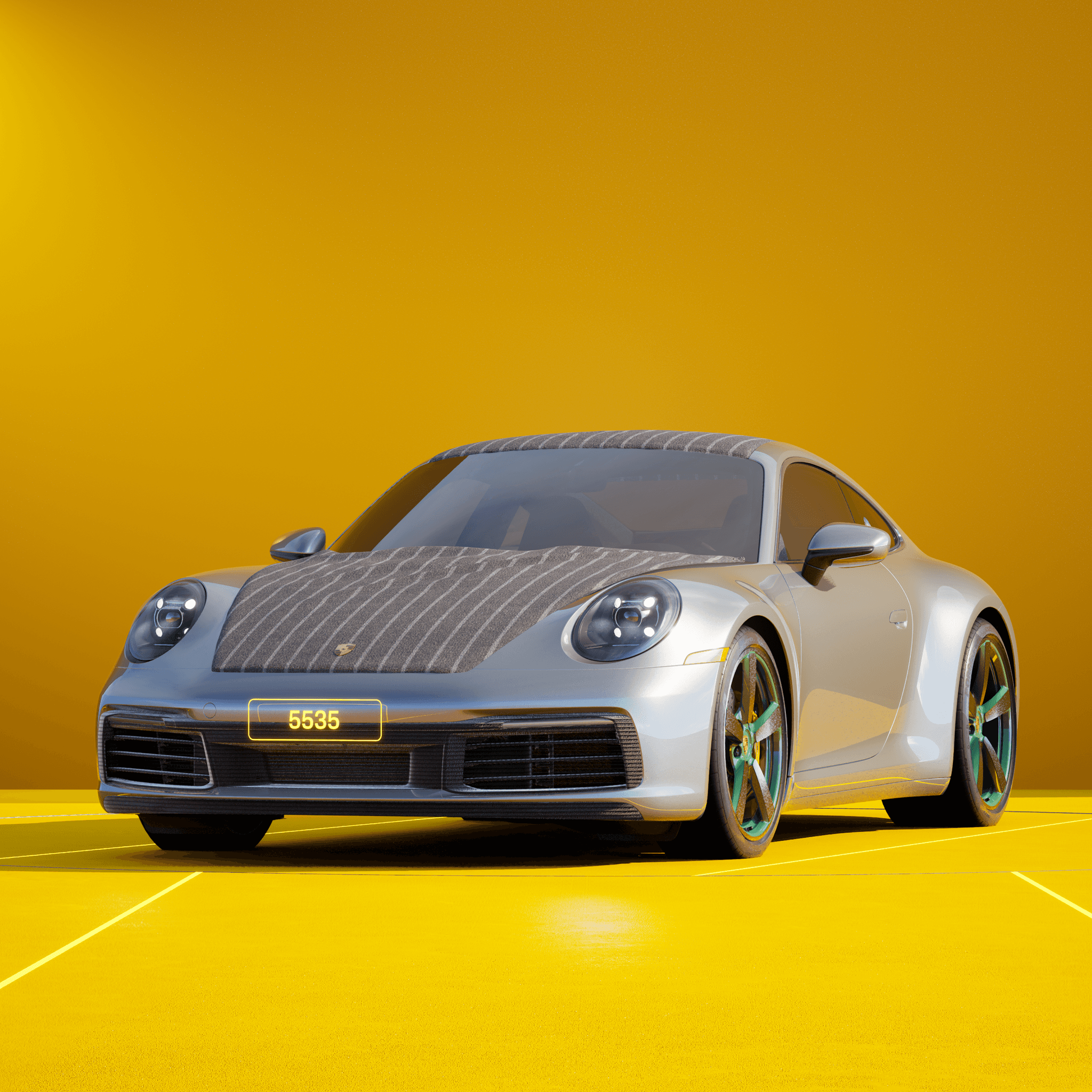 The PORSCHΞ 911 5535 image in phase