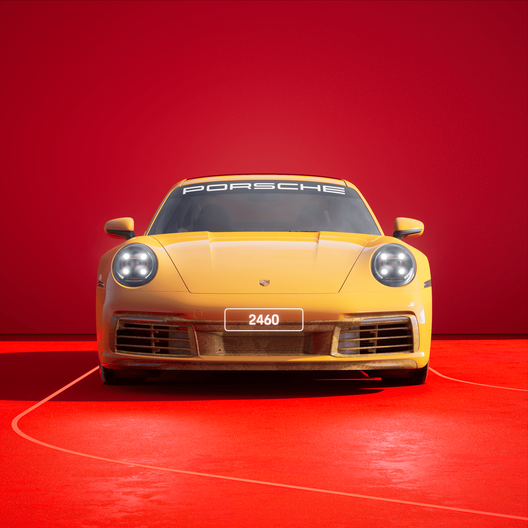 The PORSCHΞ 911 2460 image in phase