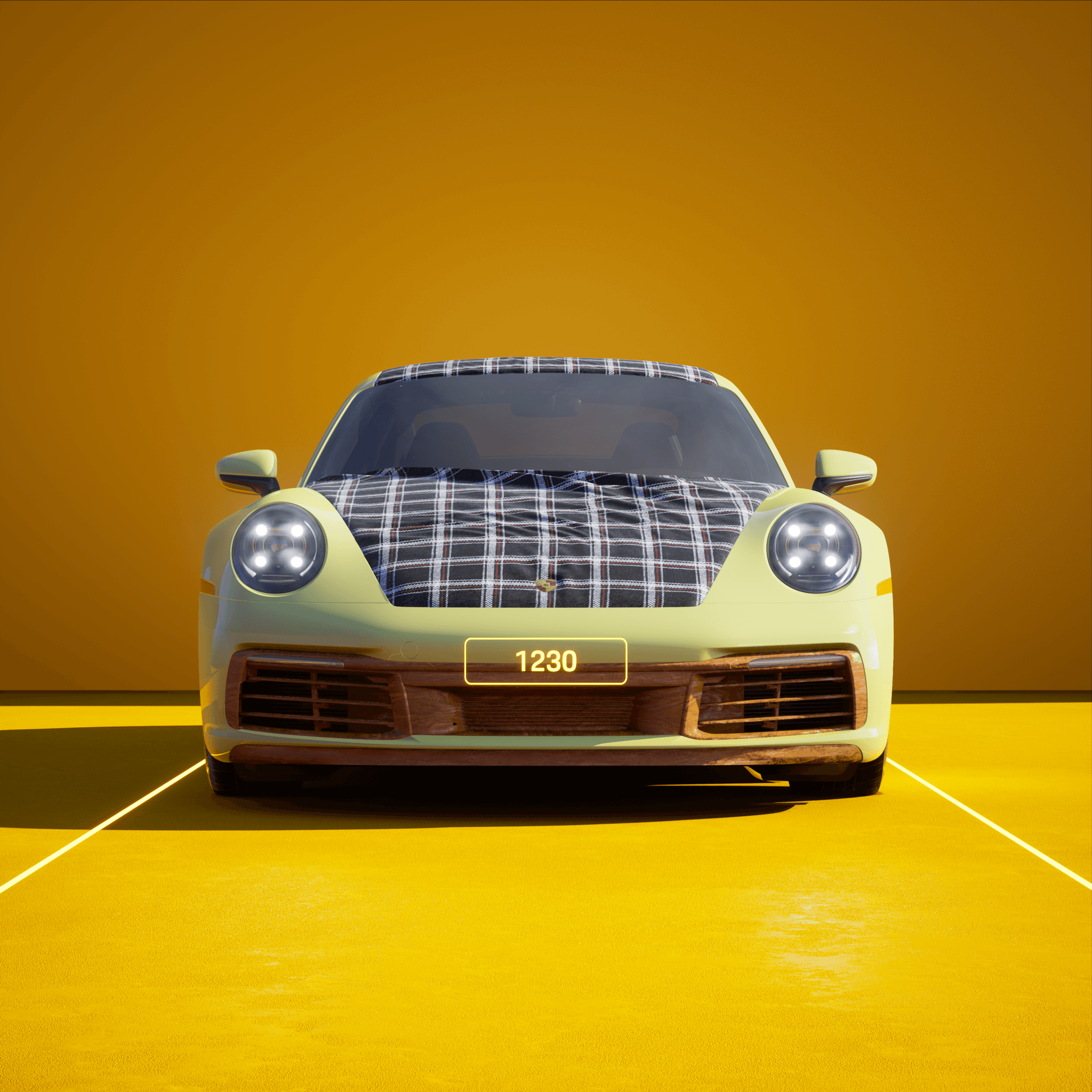 The PORSCHΞ 911 1230 image in phase