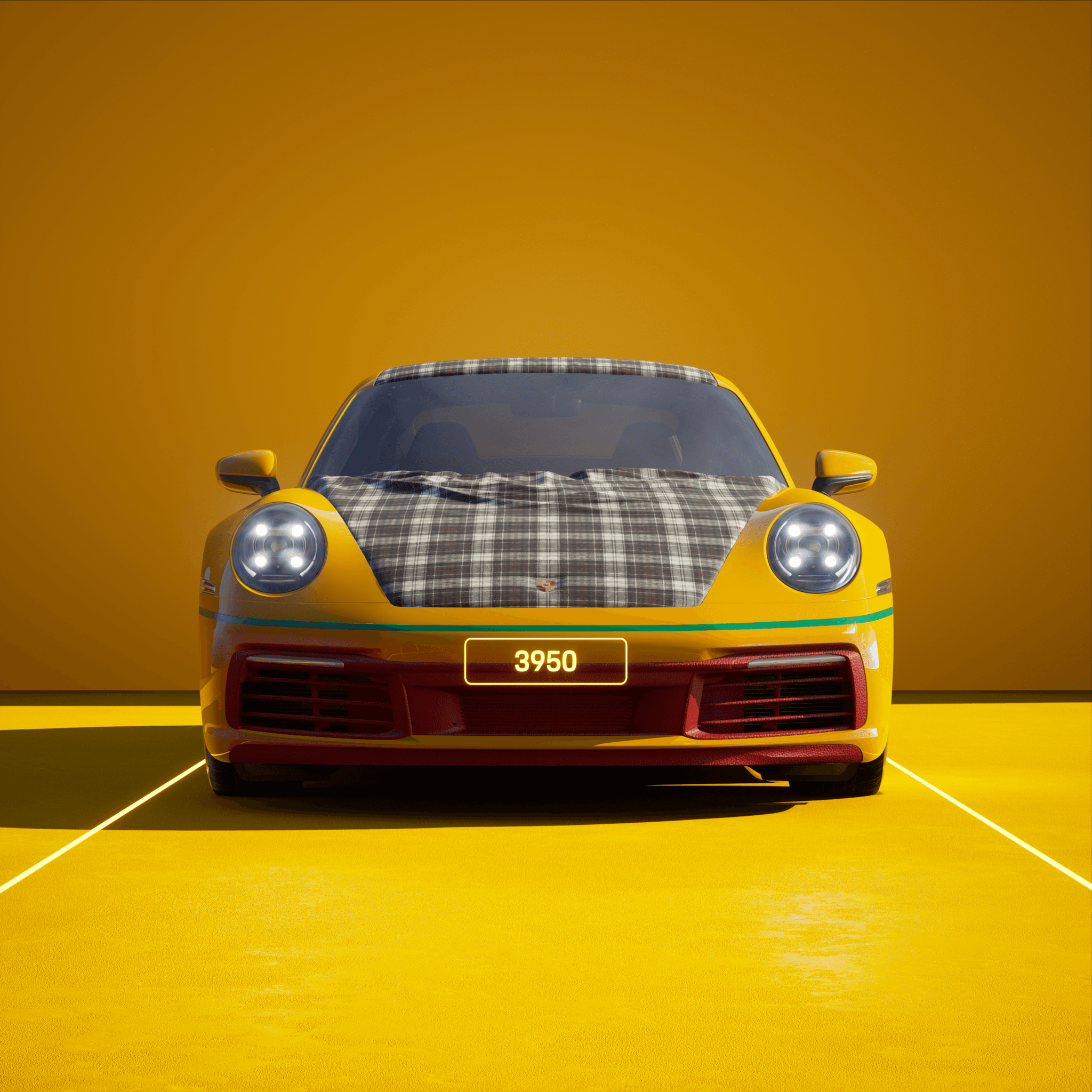 The PORSCHΞ 911 3950 image in phase