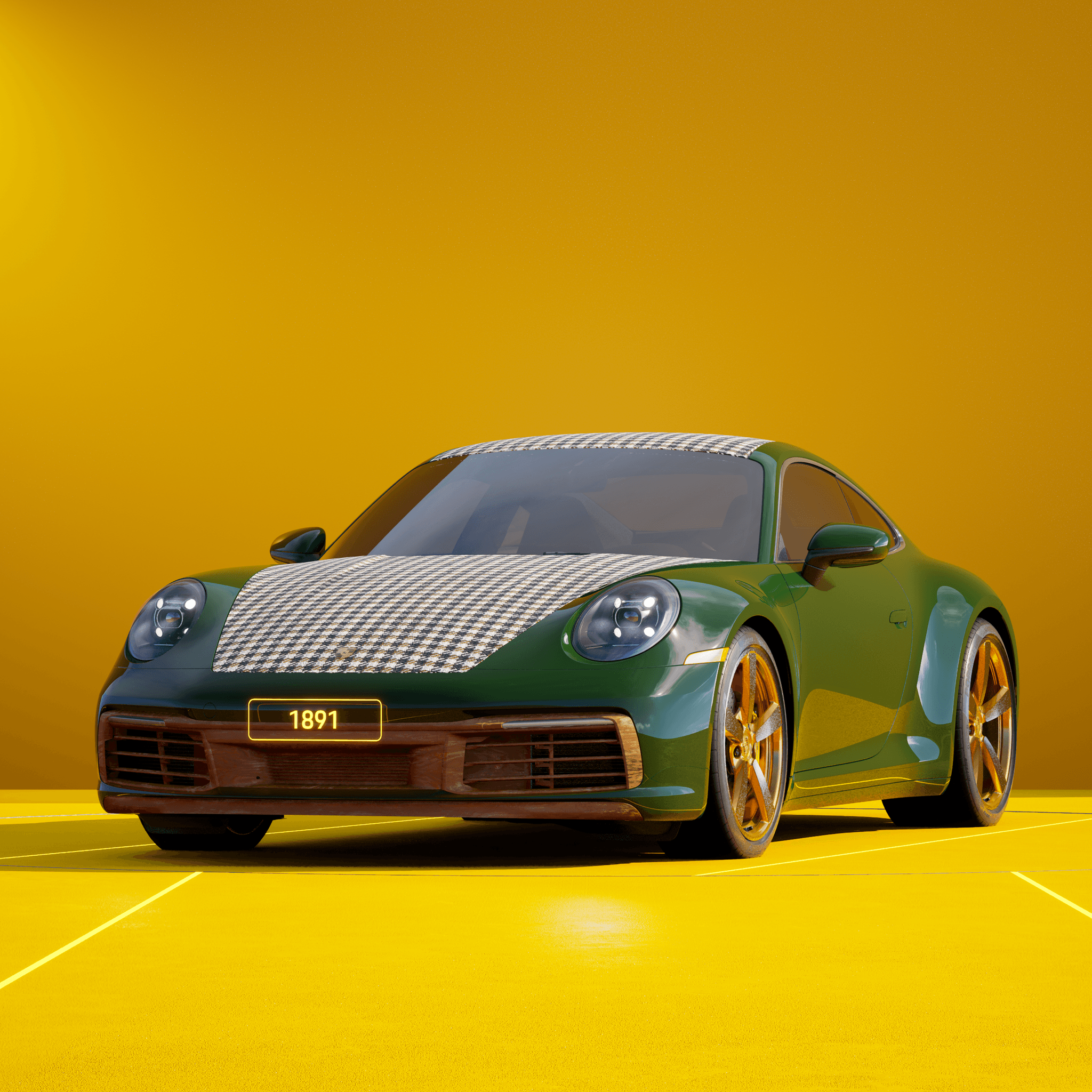 The PORSCHΞ 911 1891 image in phase