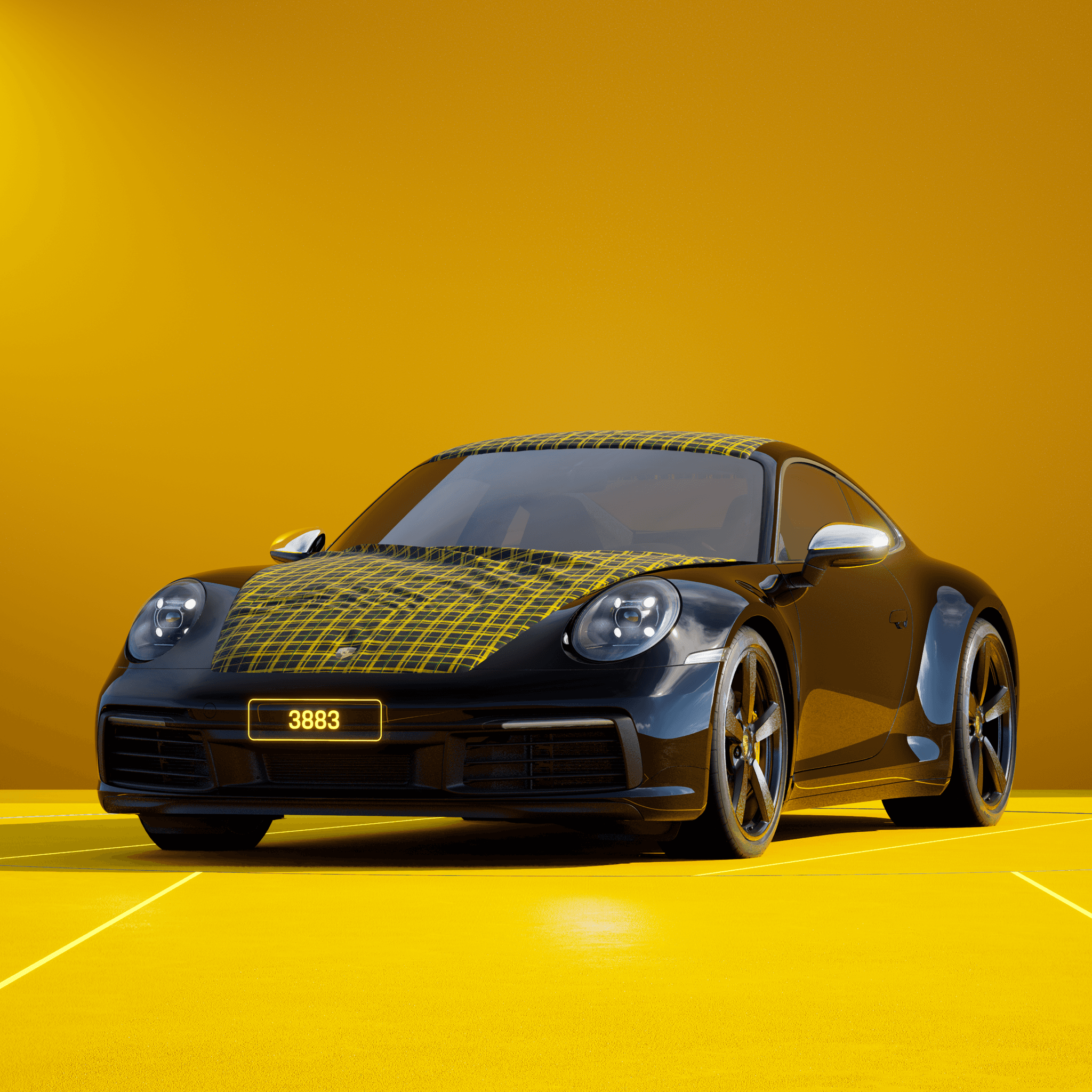 The PORSCHΞ 911 3883 image in phase