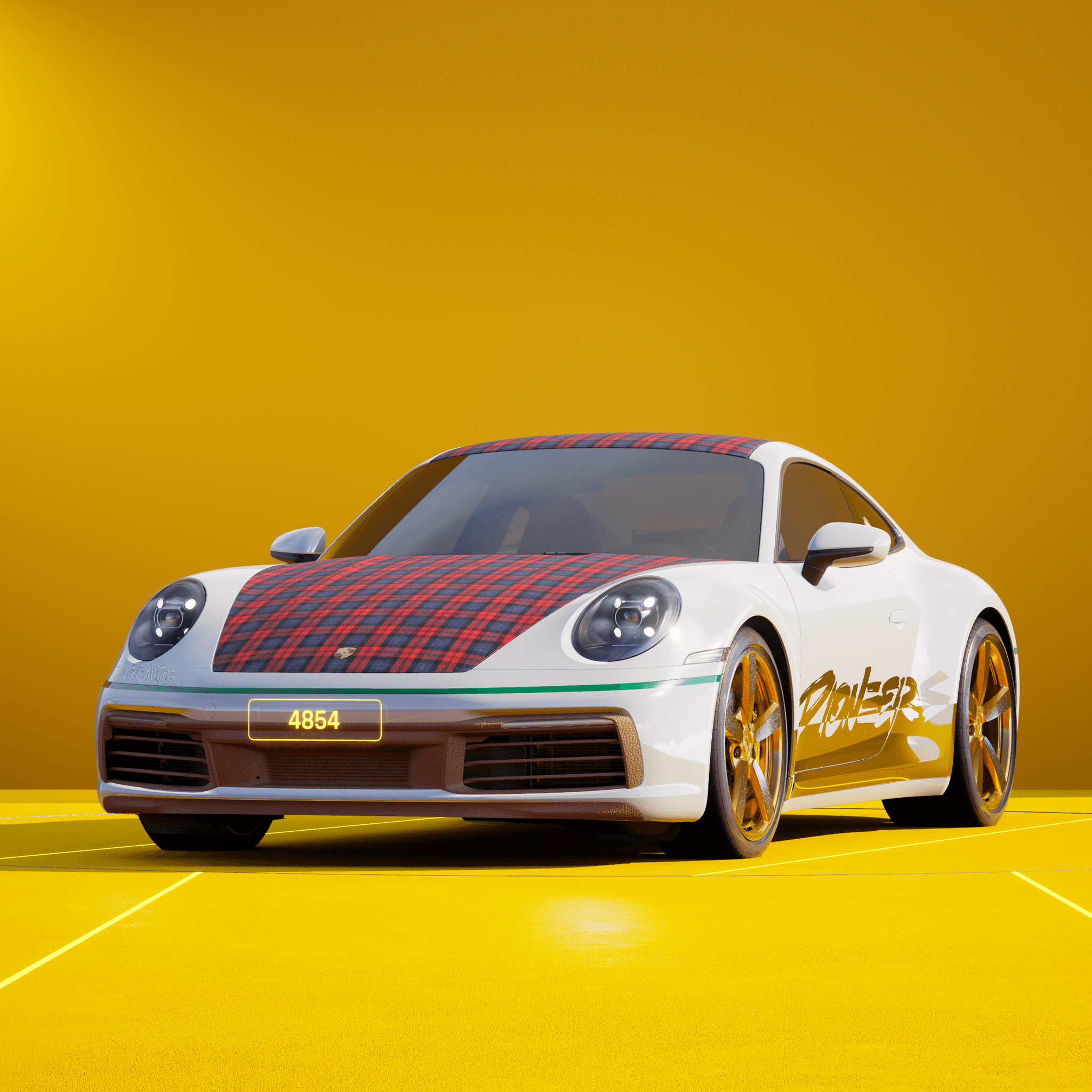 The PORSCHΞ 911 4854 image in phase