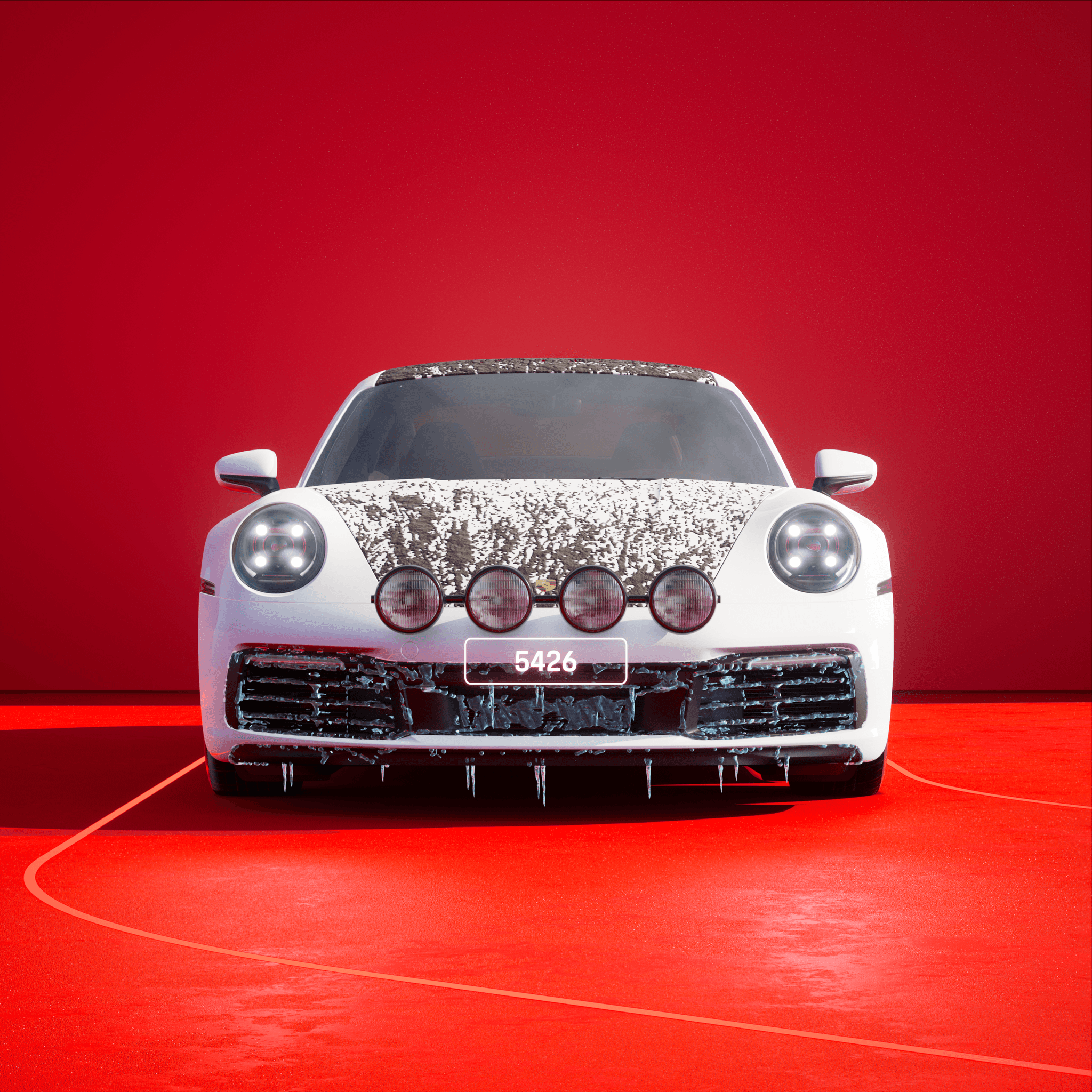 The PORSCHΞ 911 5426 image in phase