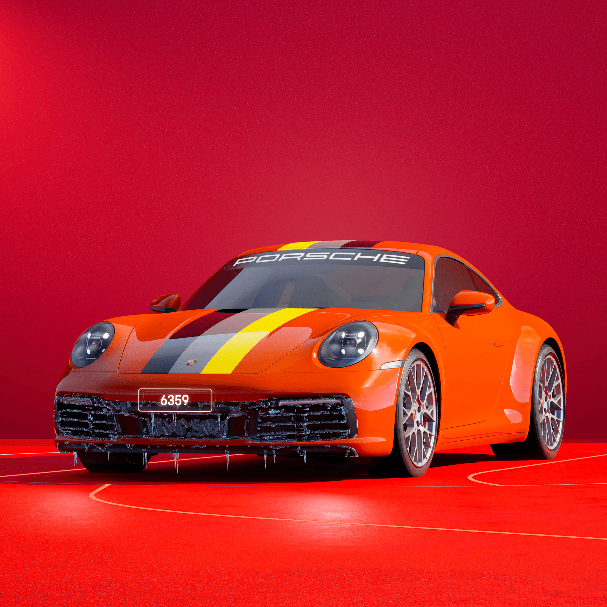 The PORSCHΞ 911 6359 image in phase