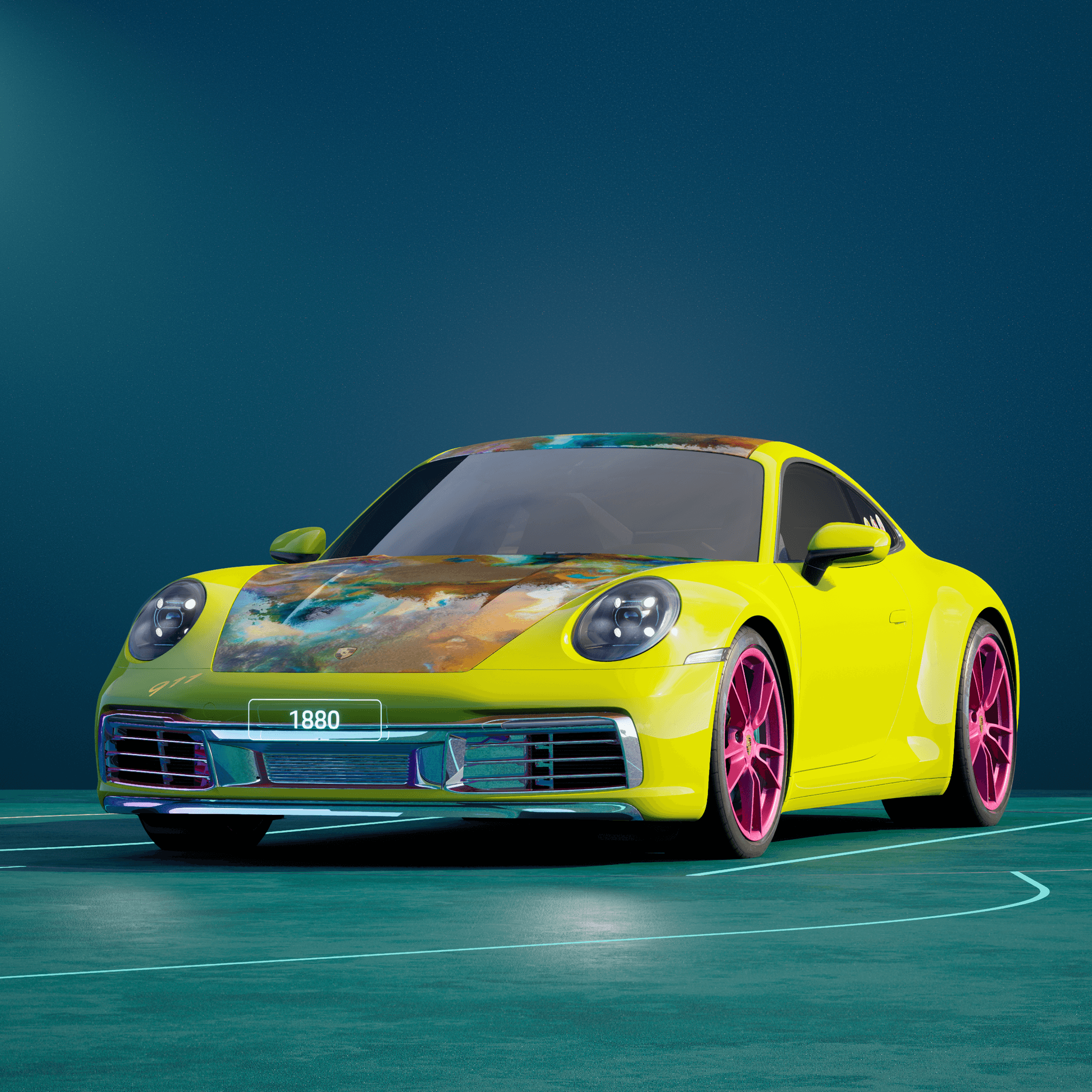 The PORSCHΞ 911 1880 image in phase