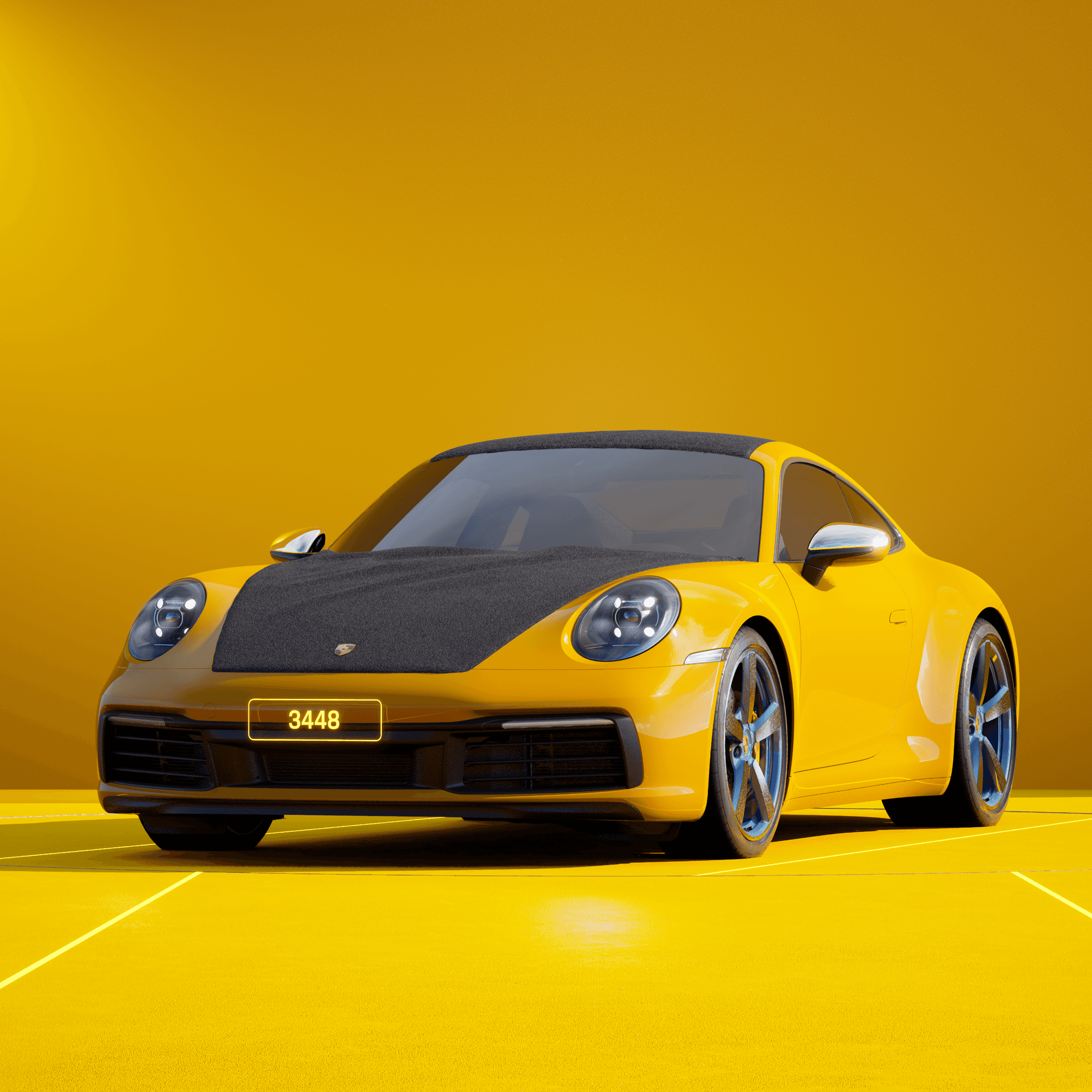 The PORSCHΞ 911 3448 image in phase