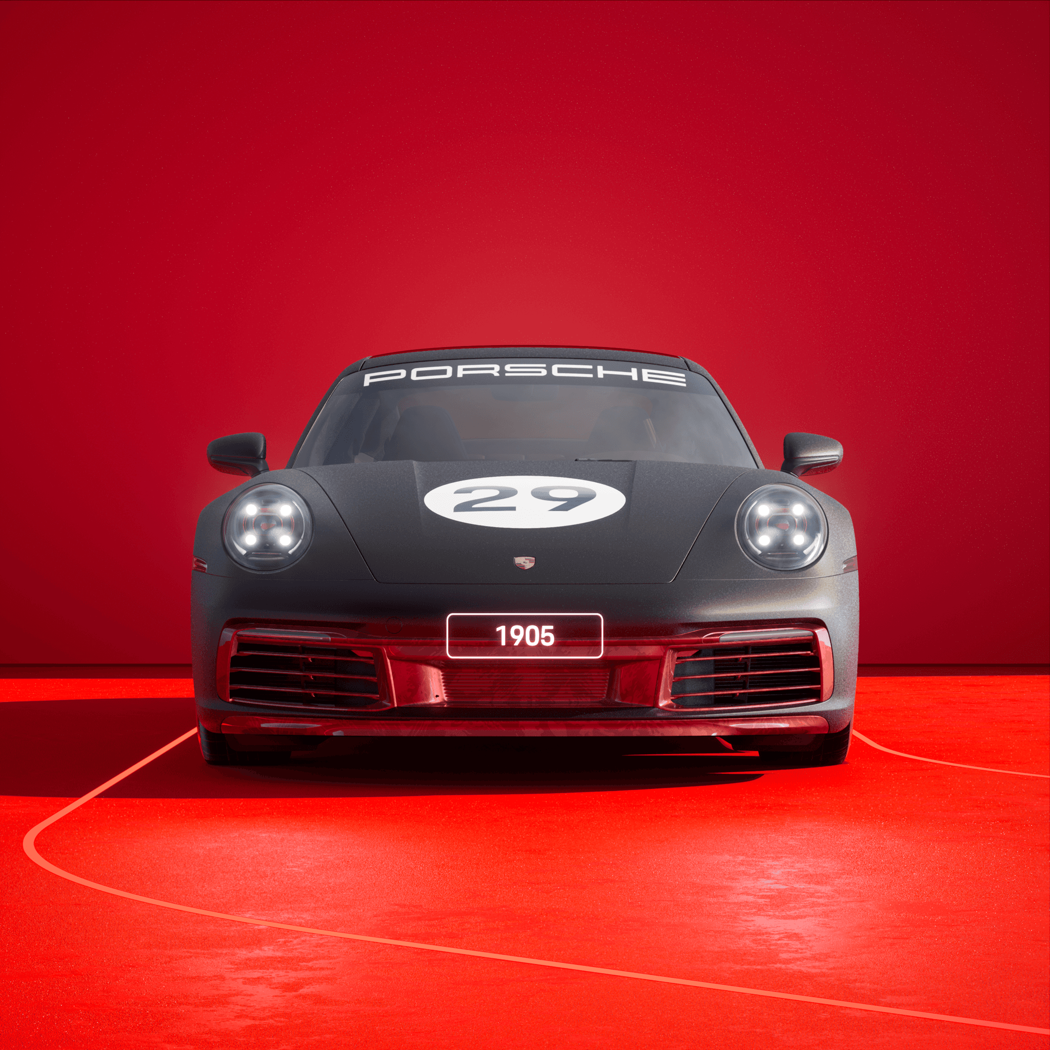 The PORSCHΞ 911 1905 image in phase