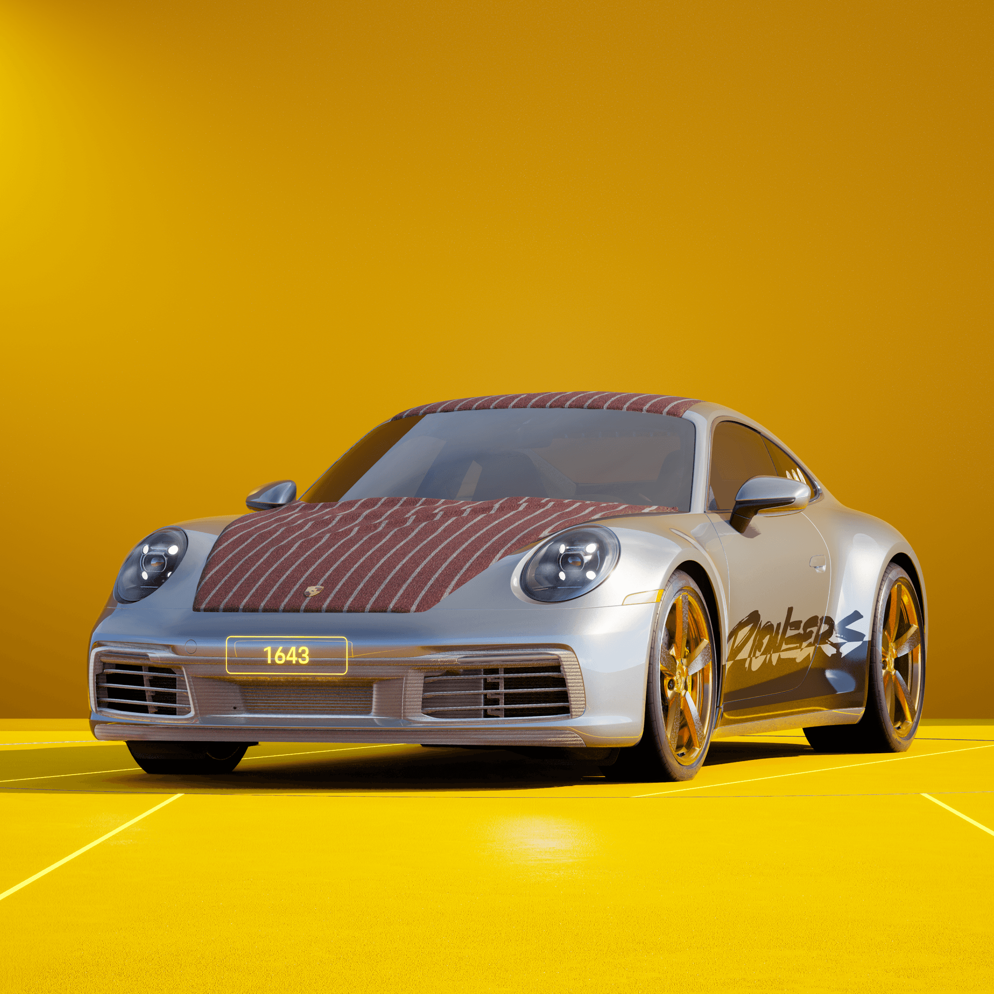 The PORSCHΞ 911 1643 image in phase