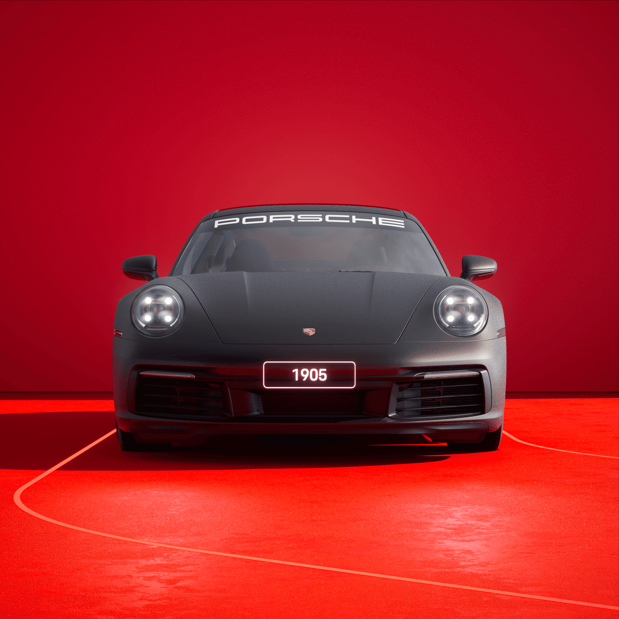 The PORSCHΞ 911 1905 image in phase