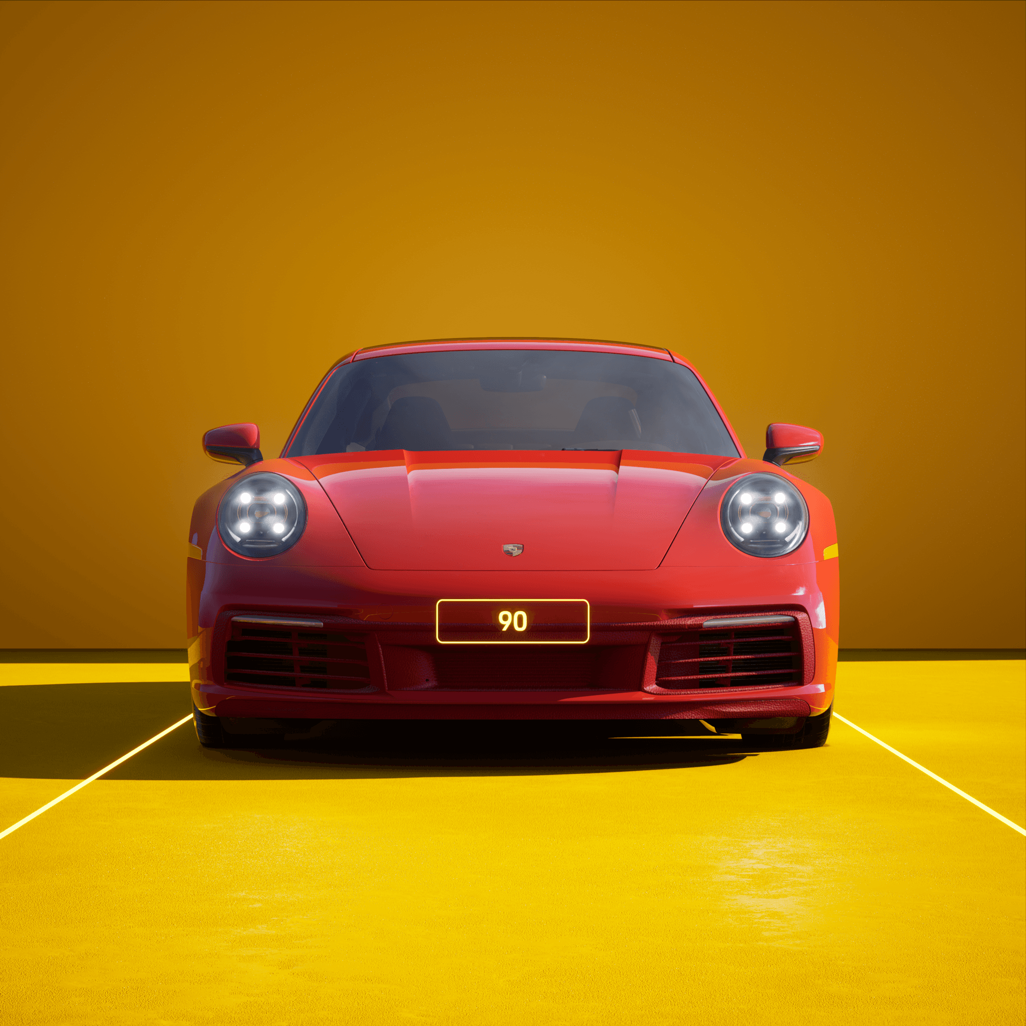 The PORSCHΞ 911 90 image in phase