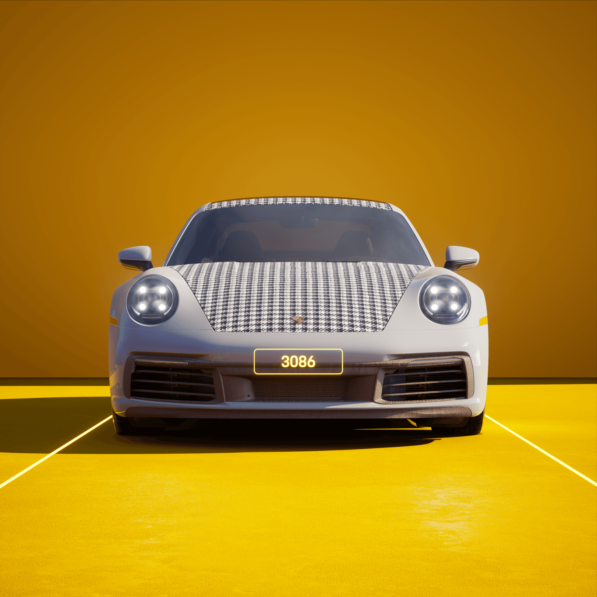 The PORSCHΞ 911 3086 image in phase