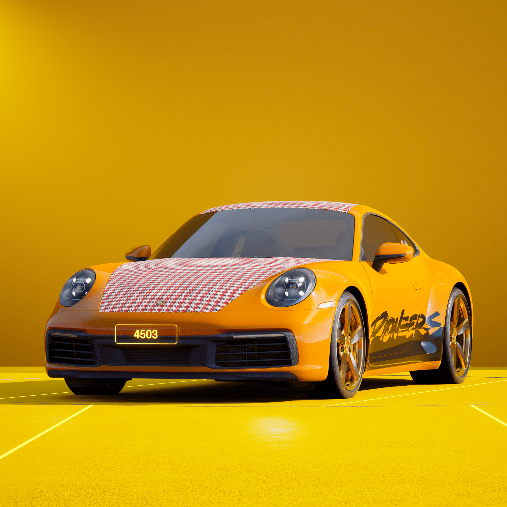 The PORSCHΞ 911 4503 image in phase