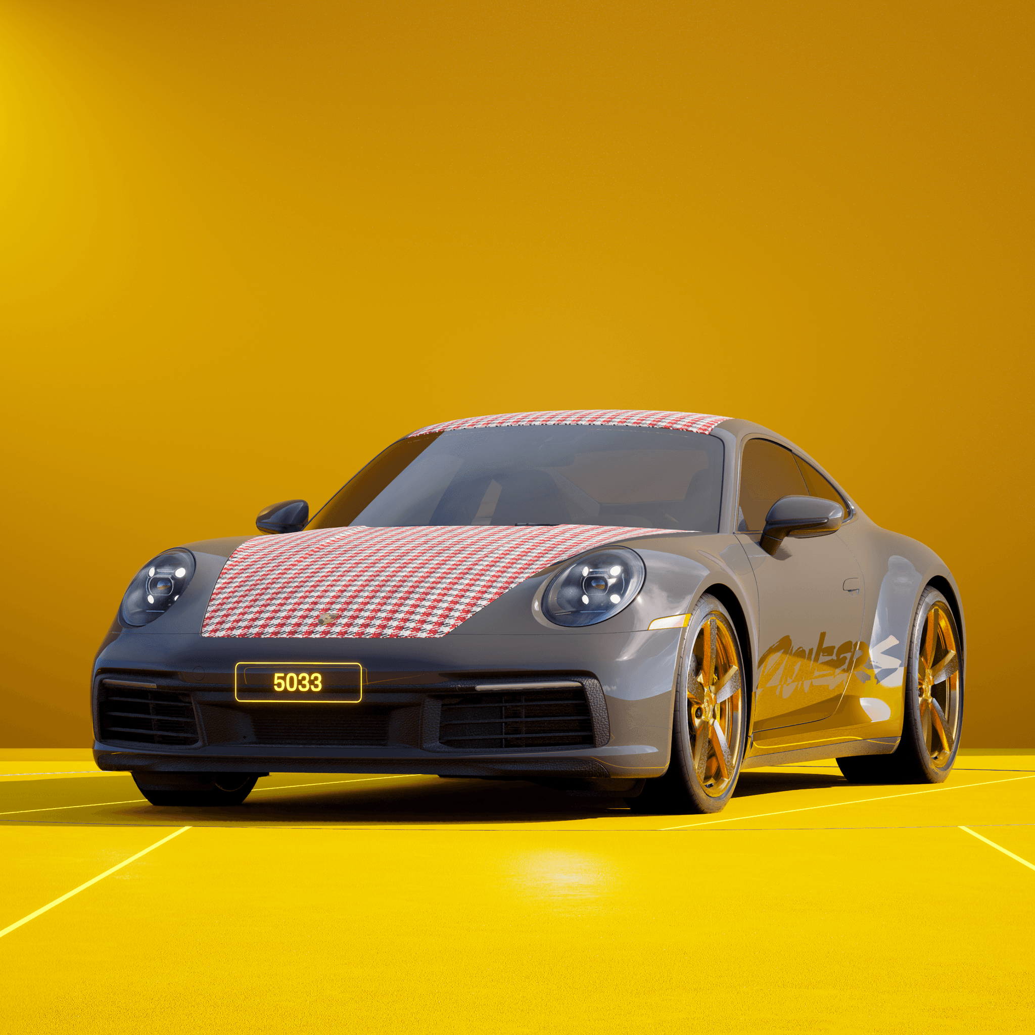 The PORSCHΞ 911 5033 image in phase