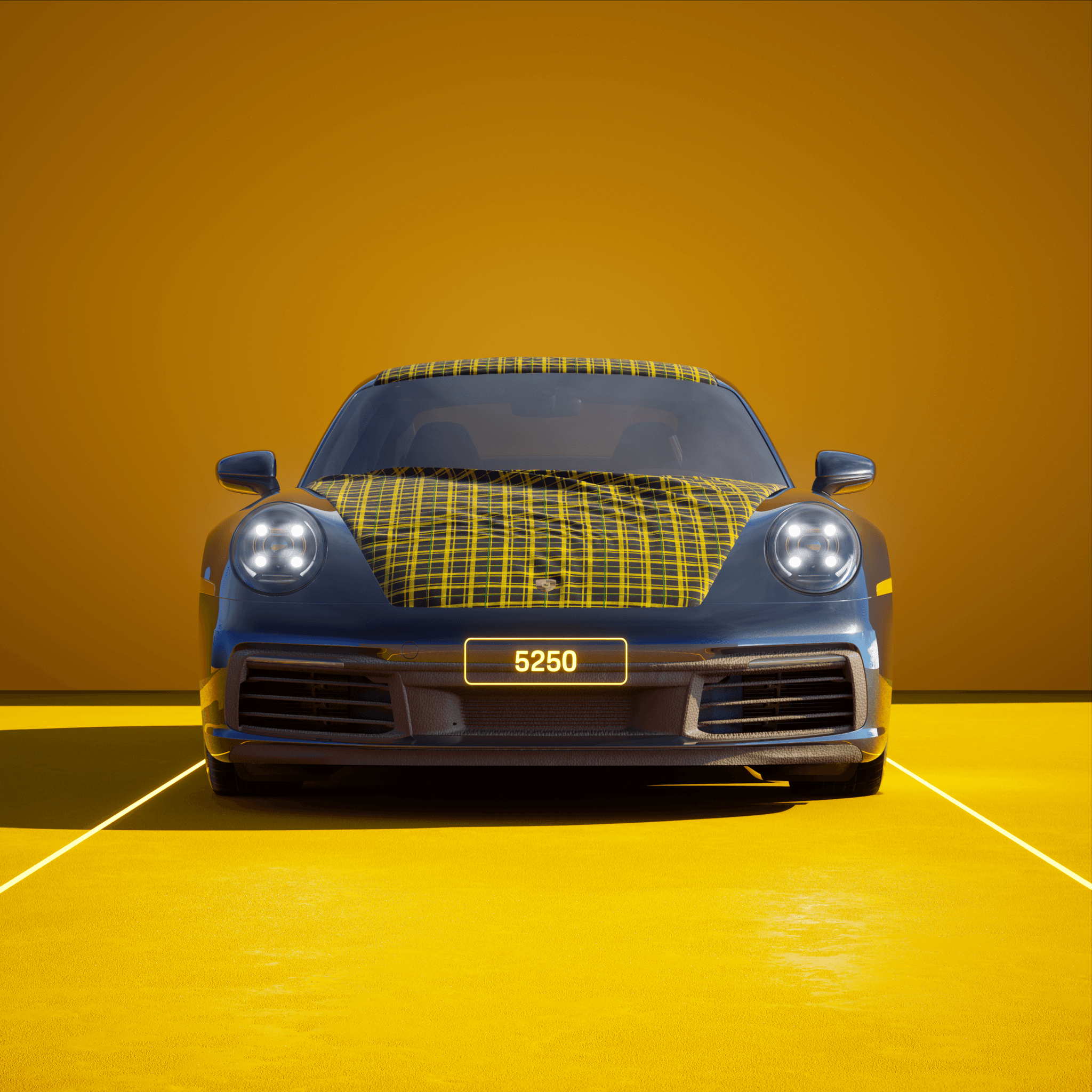 The PORSCHΞ 911 5250 image in phase
