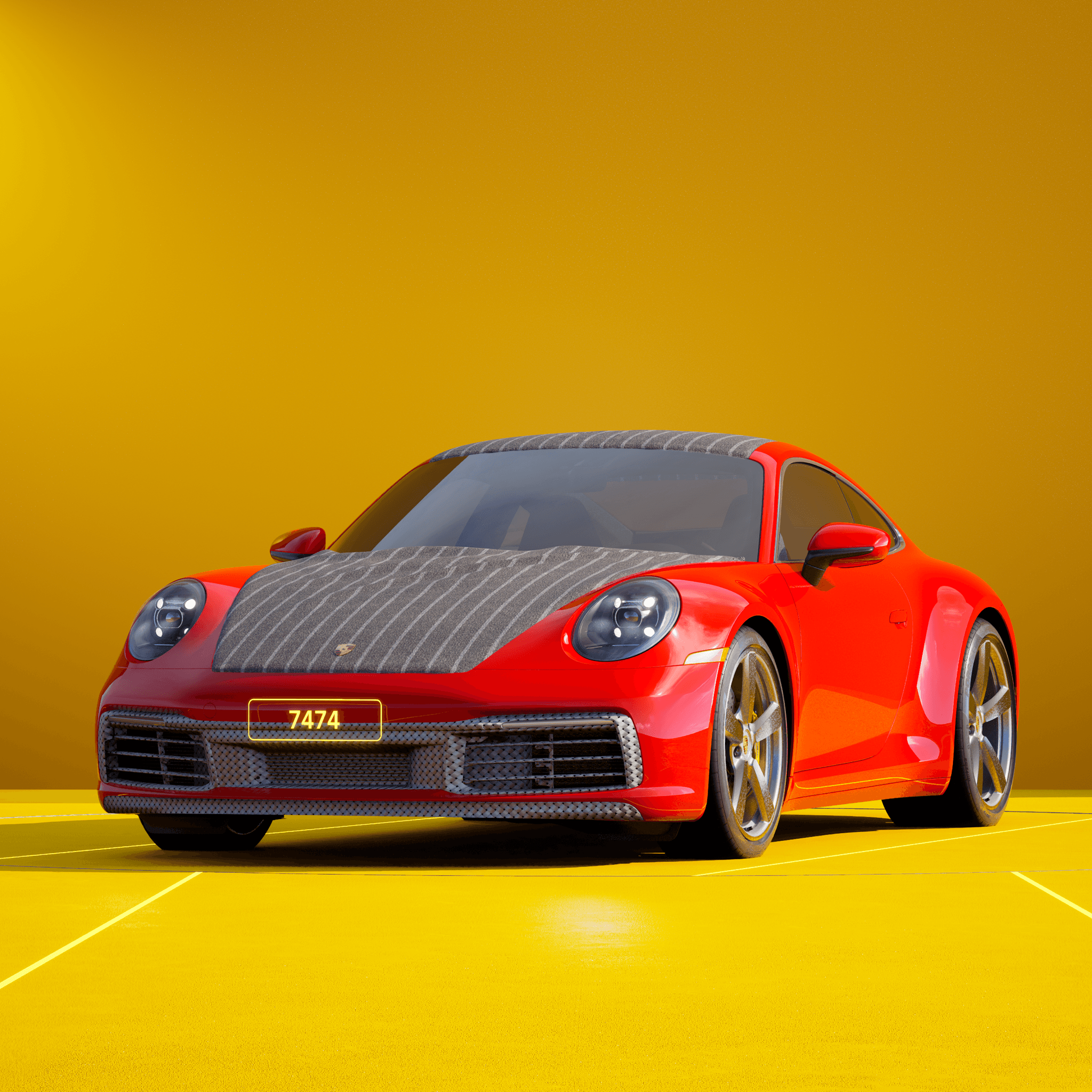 The PORSCHΞ 911 7474 image in phase