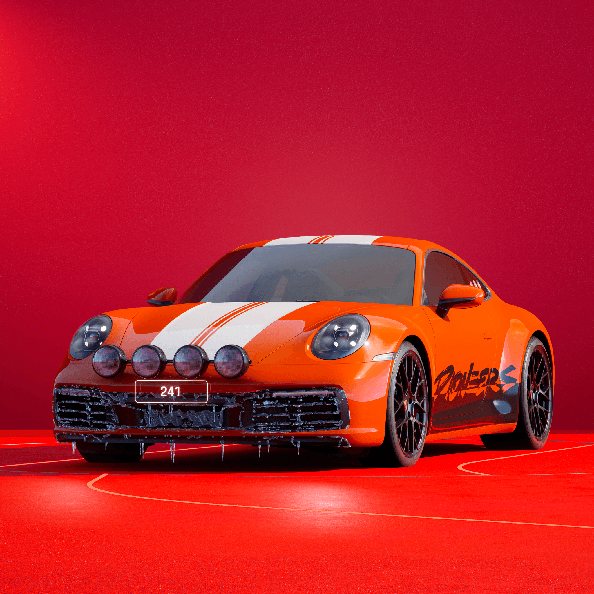 The PORSCHΞ 911 241 image in phase