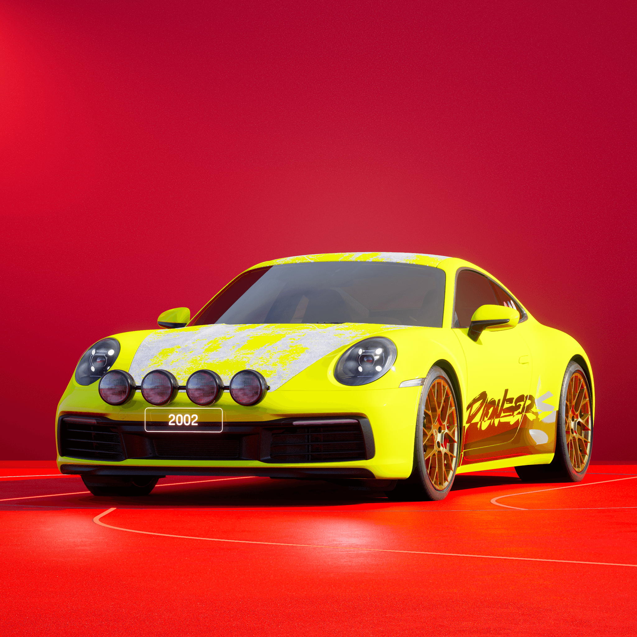 The PORSCHΞ 911 2002 image in phase