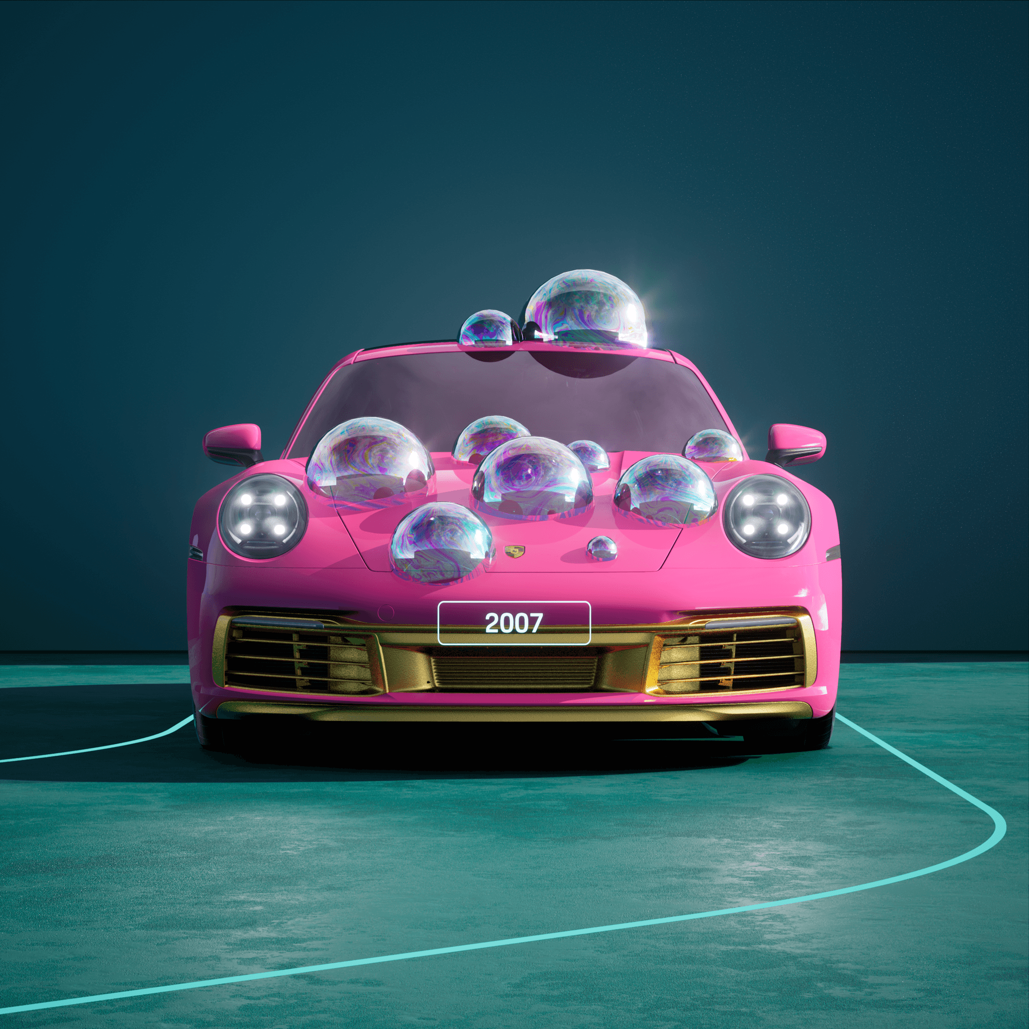 The PORSCHΞ 911 2007 image in phase