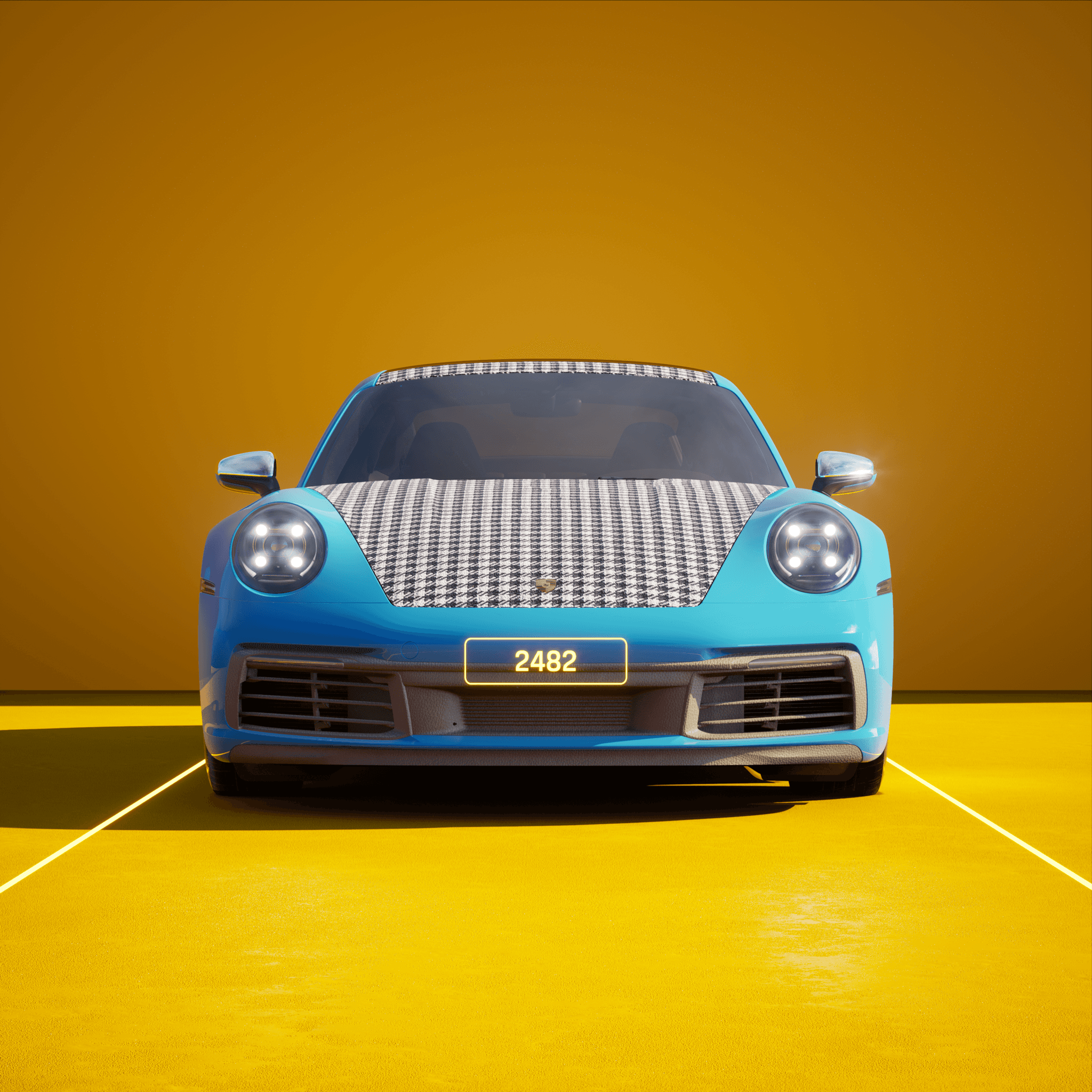 The PORSCHΞ 911 2482 image in phase