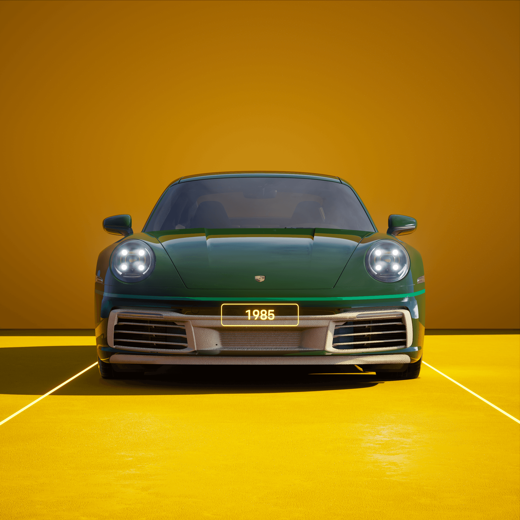 The PORSCHΞ 911 1985 image in phase