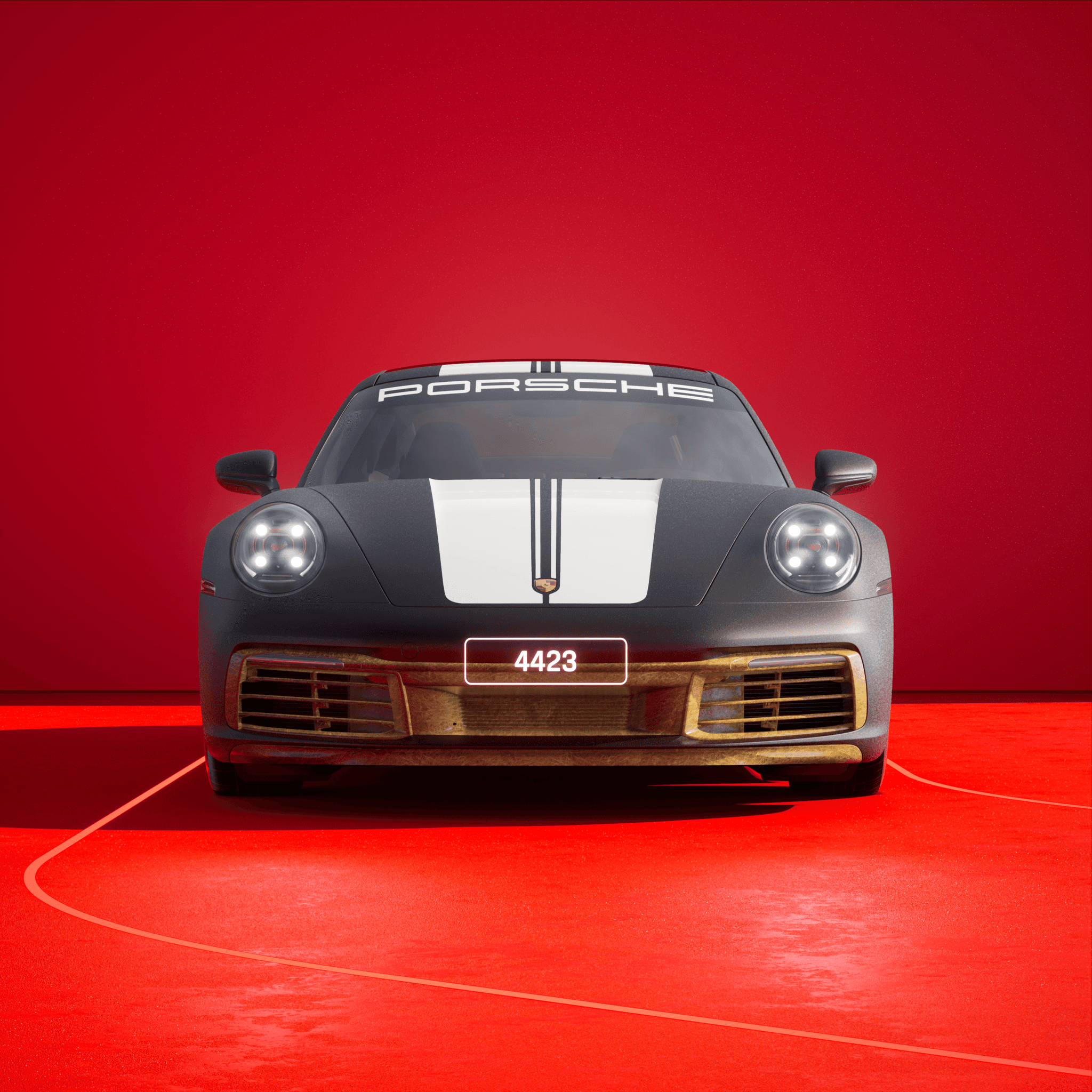 The PORSCHΞ 911 4423 image in phase