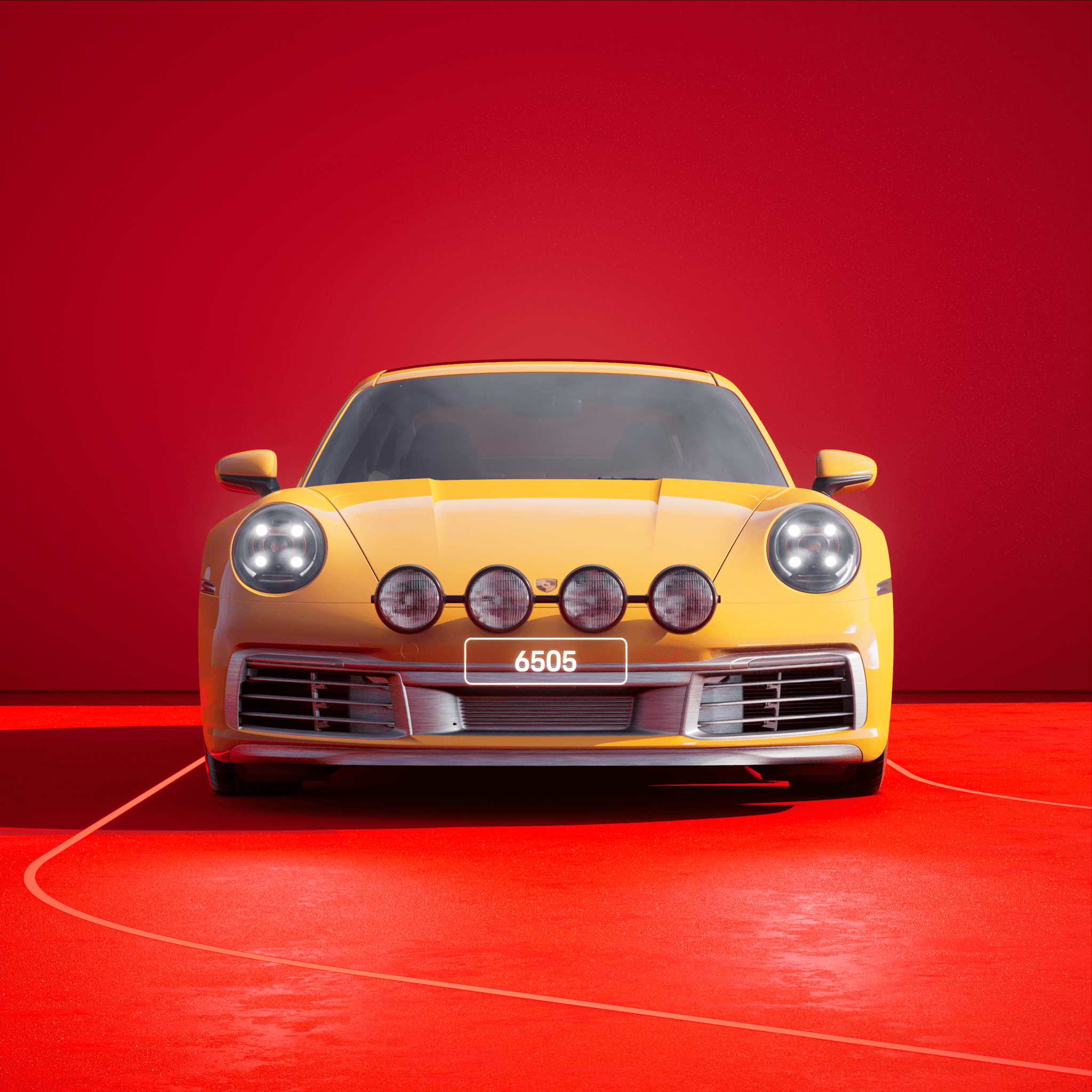 The PORSCHΞ 911 6505 image in phase