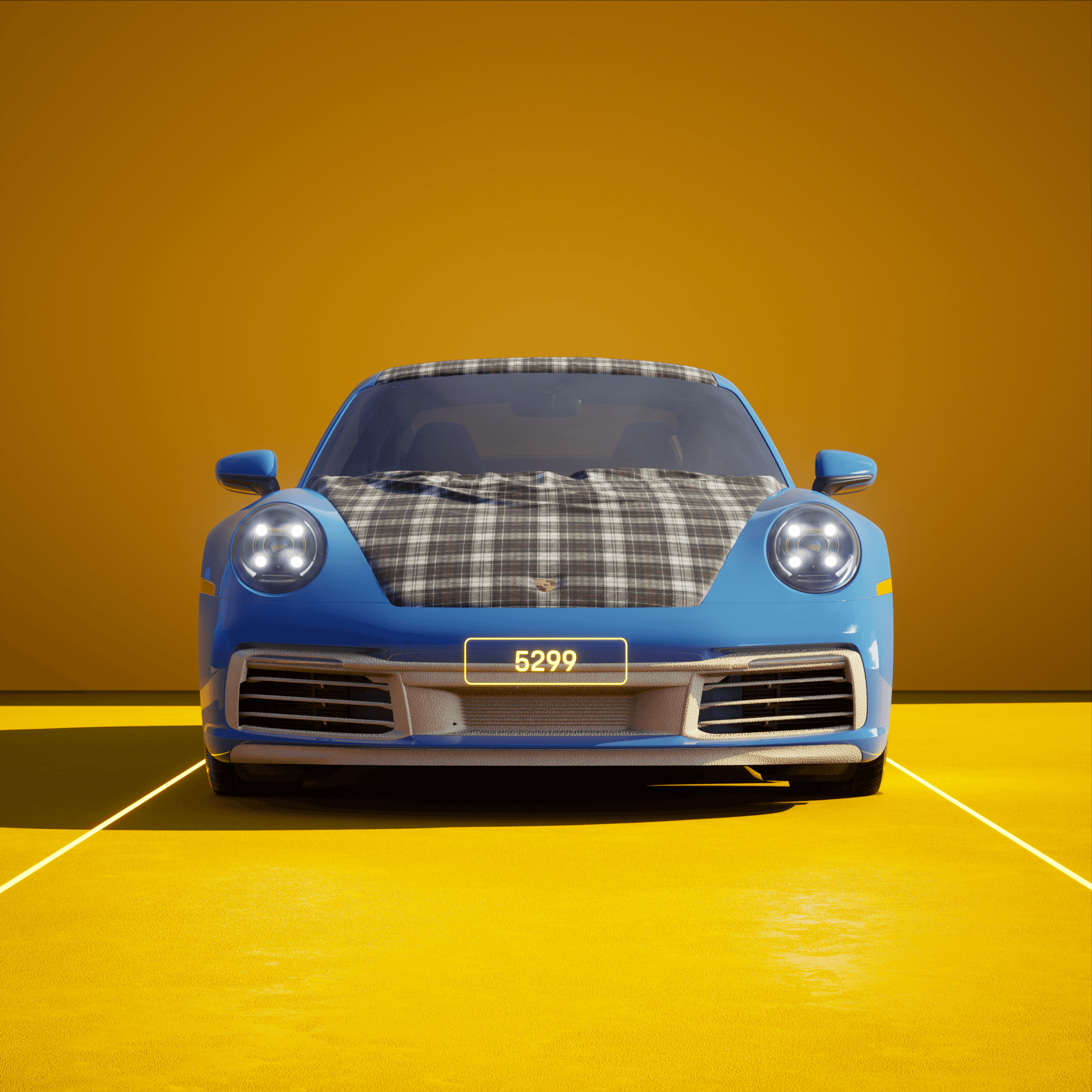 The PORSCHΞ 911 5299 image in phase