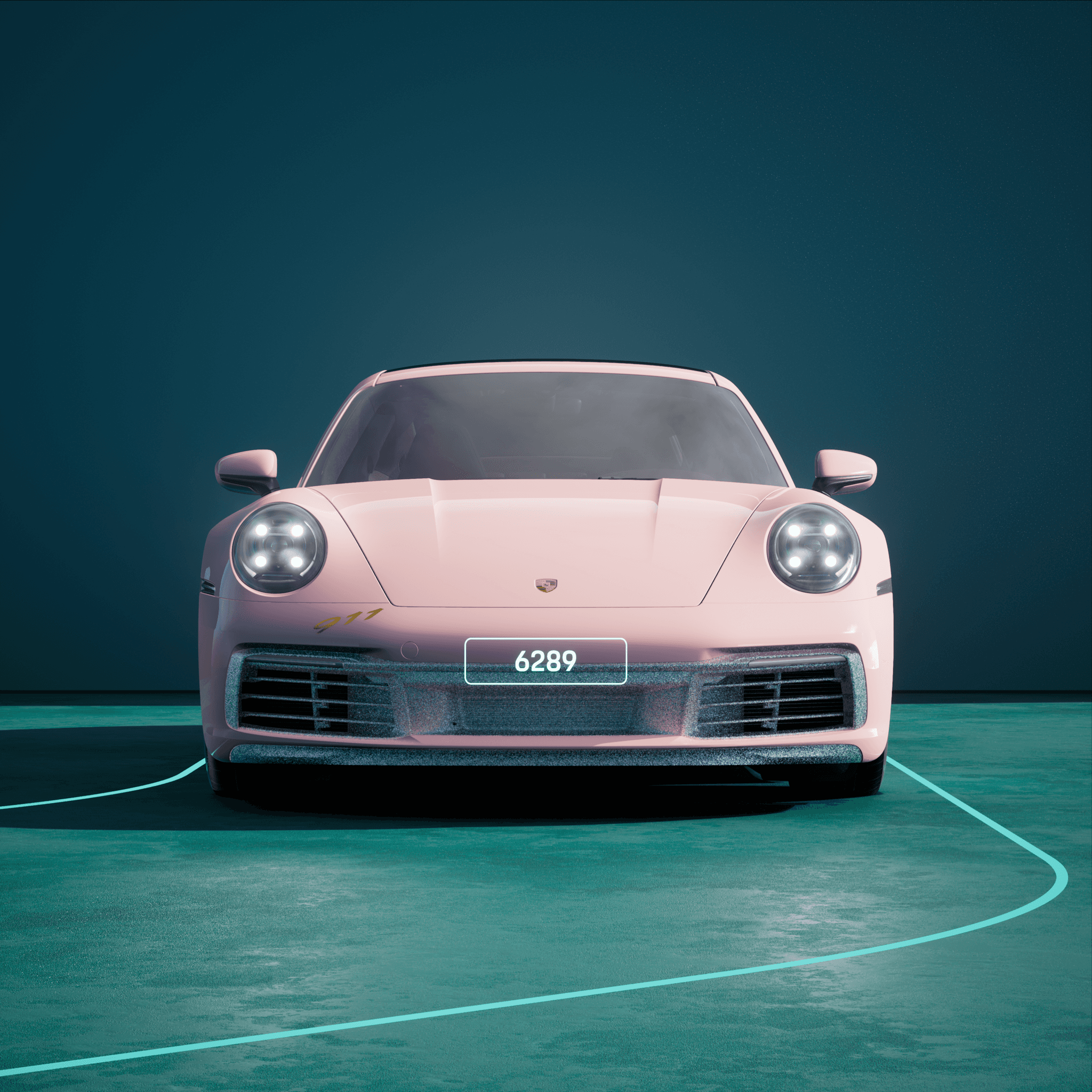 The PORSCHΞ 911 6289 image in phase