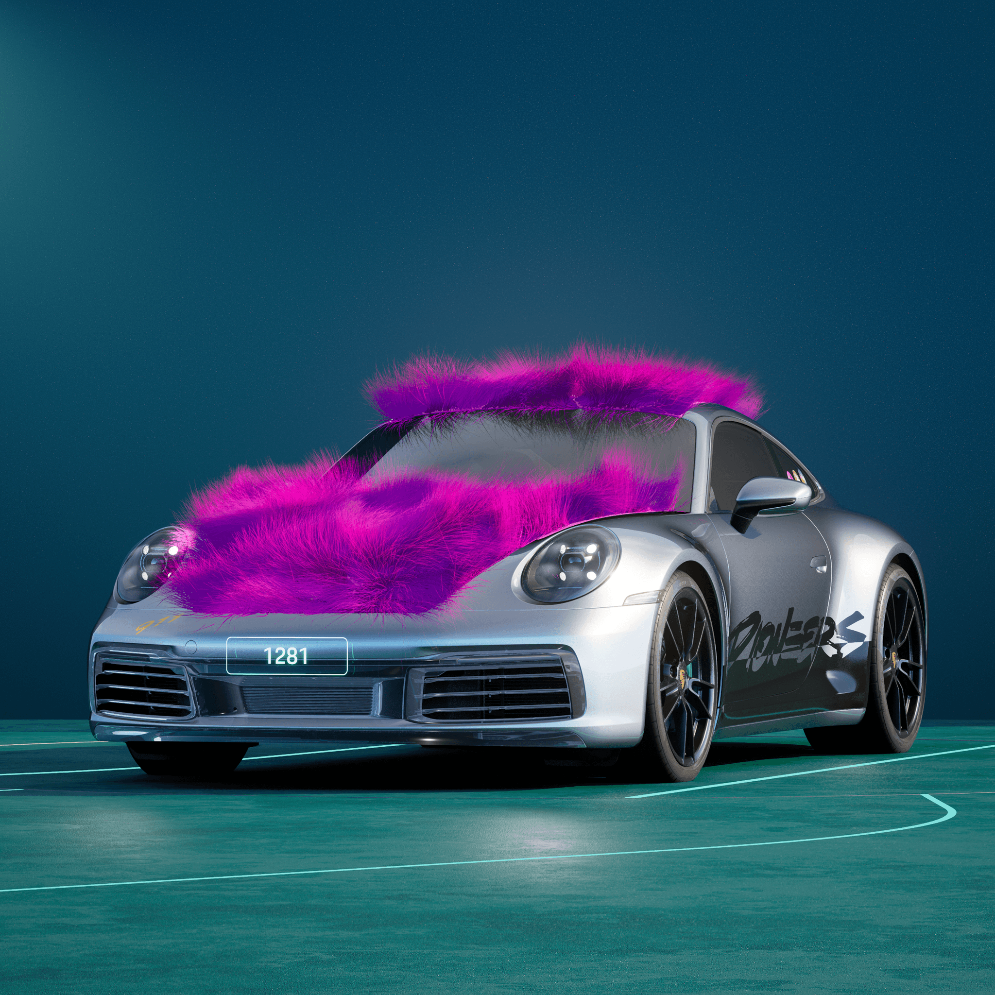 The PORSCHΞ 911 1281 image in phase