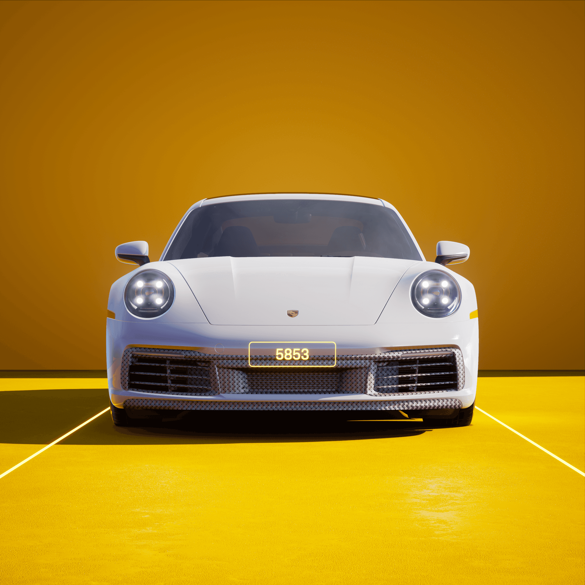 The PORSCHΞ 911 5853 image in phase