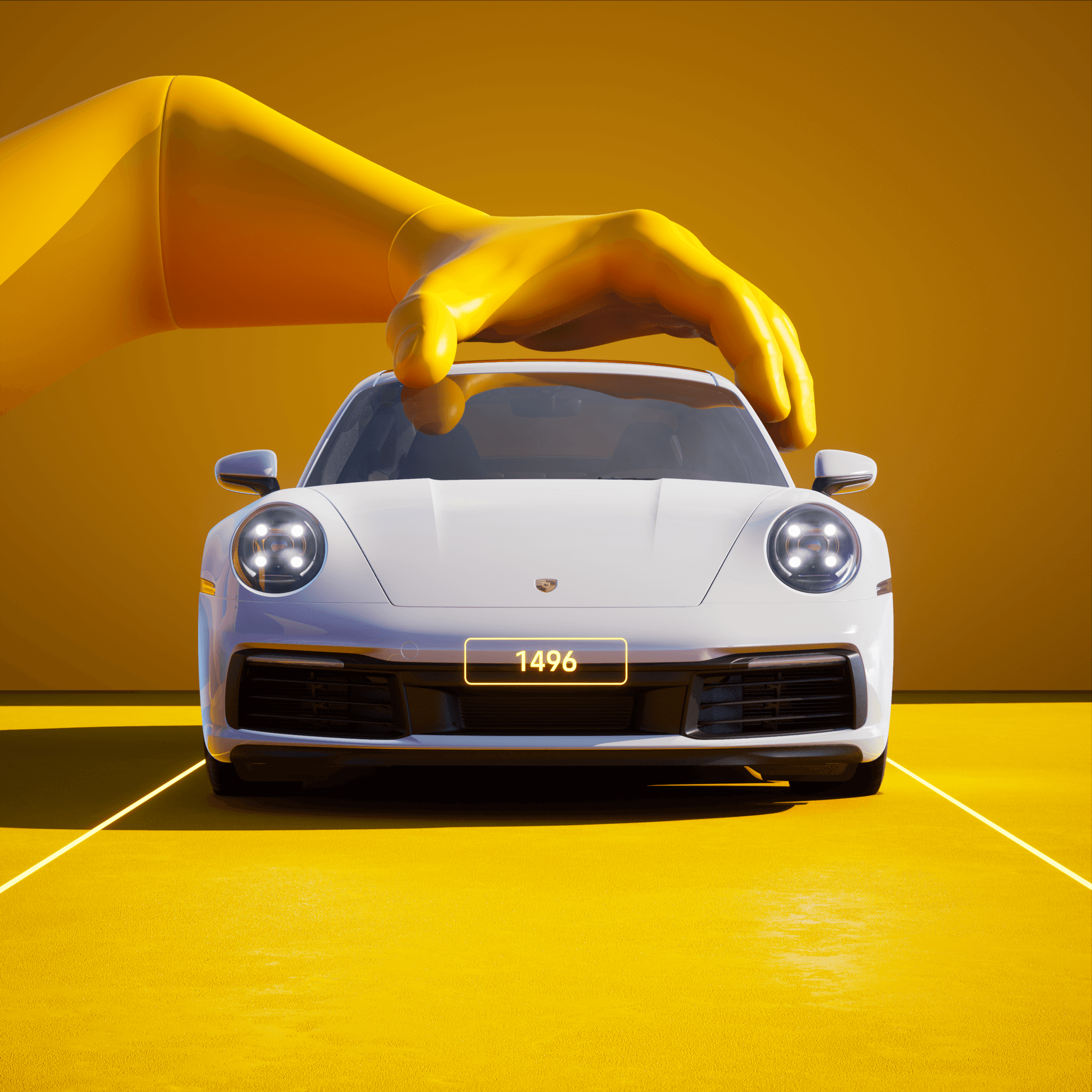 The PORSCHΞ 911 1496 image in phase