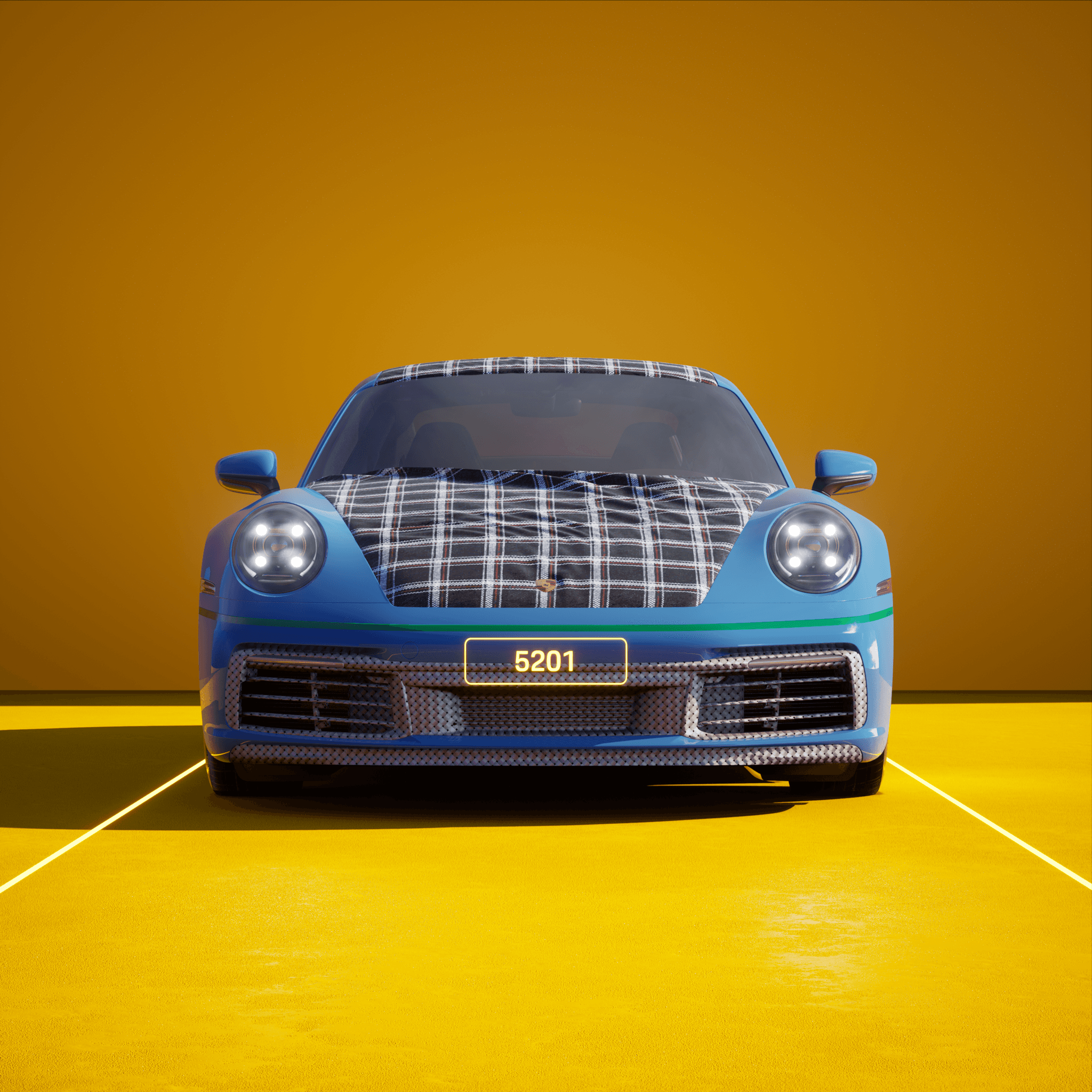 The PORSCHΞ 911 5201 image in phase
