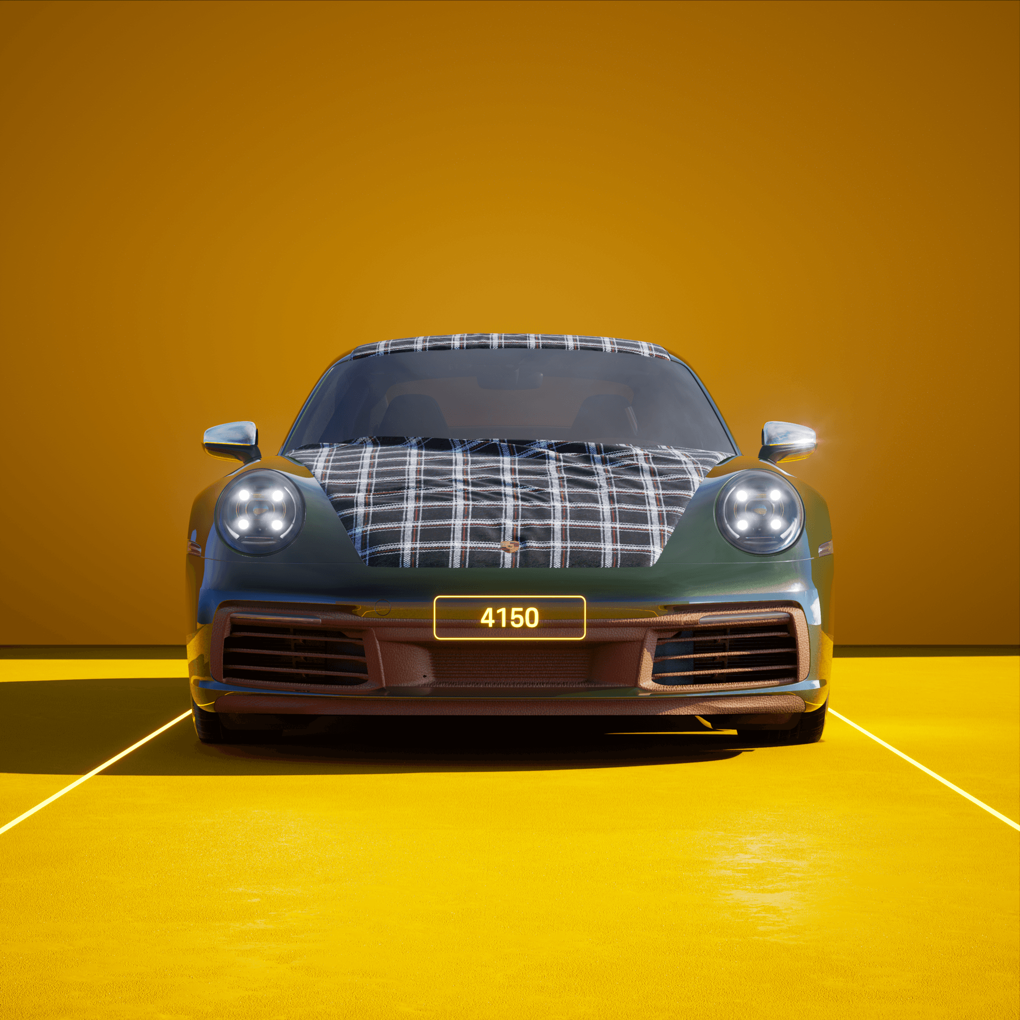 The PORSCHΞ 911 4150 image in phase