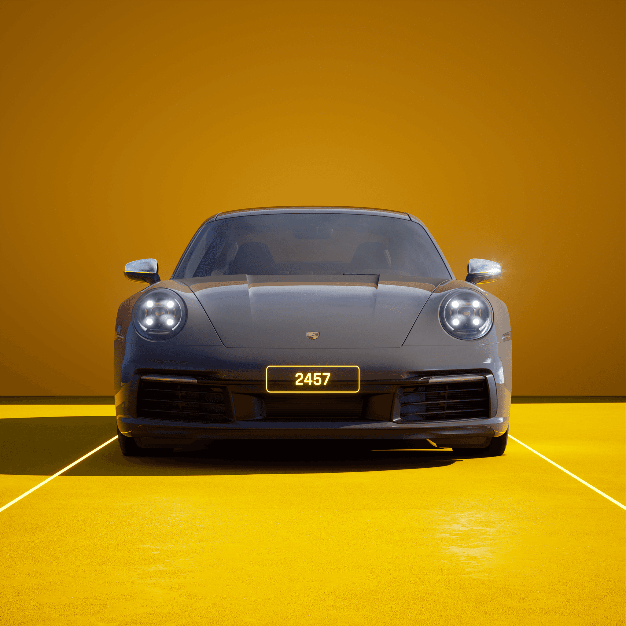 The PORSCHΞ 911 2457 image in phase