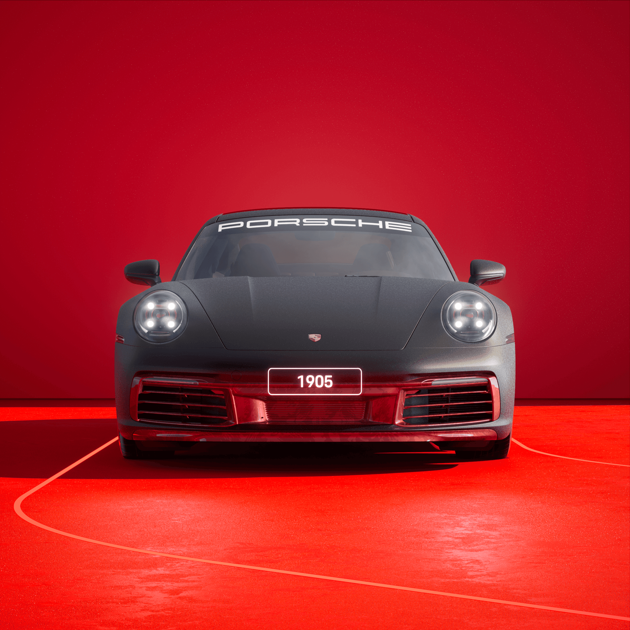 The PORSCHΞ 911 1905 image in phase