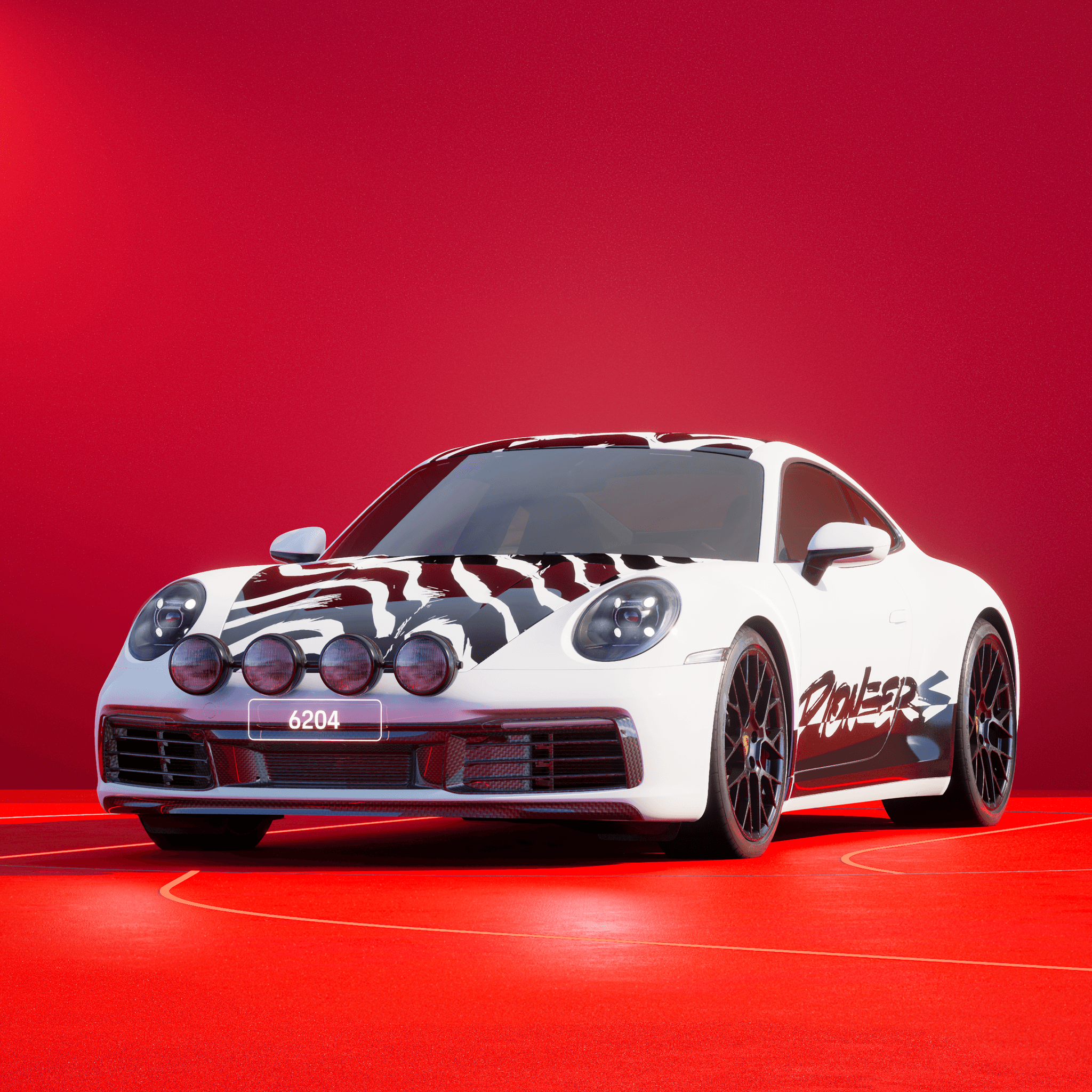 The PORSCHΞ 911 6204 image in phase