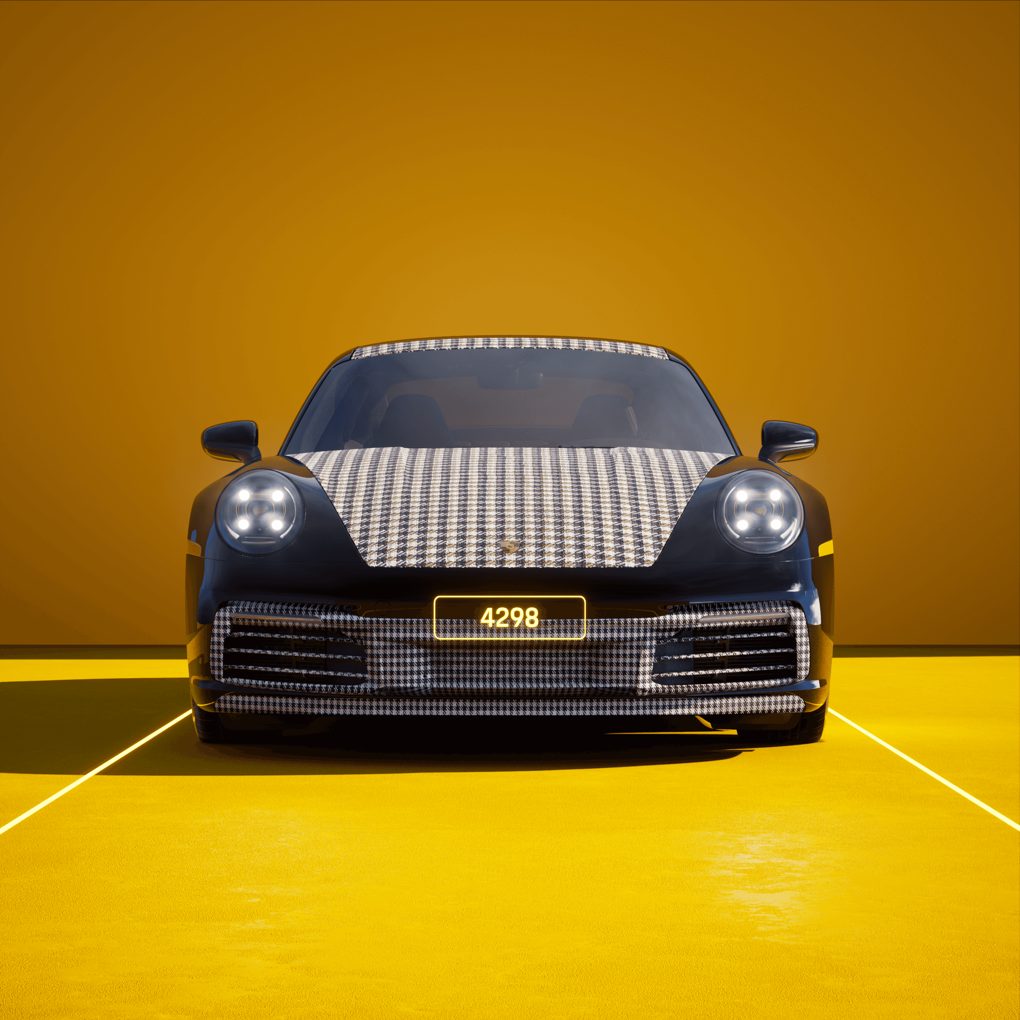 The PORSCHΞ 911 4298 image in phase