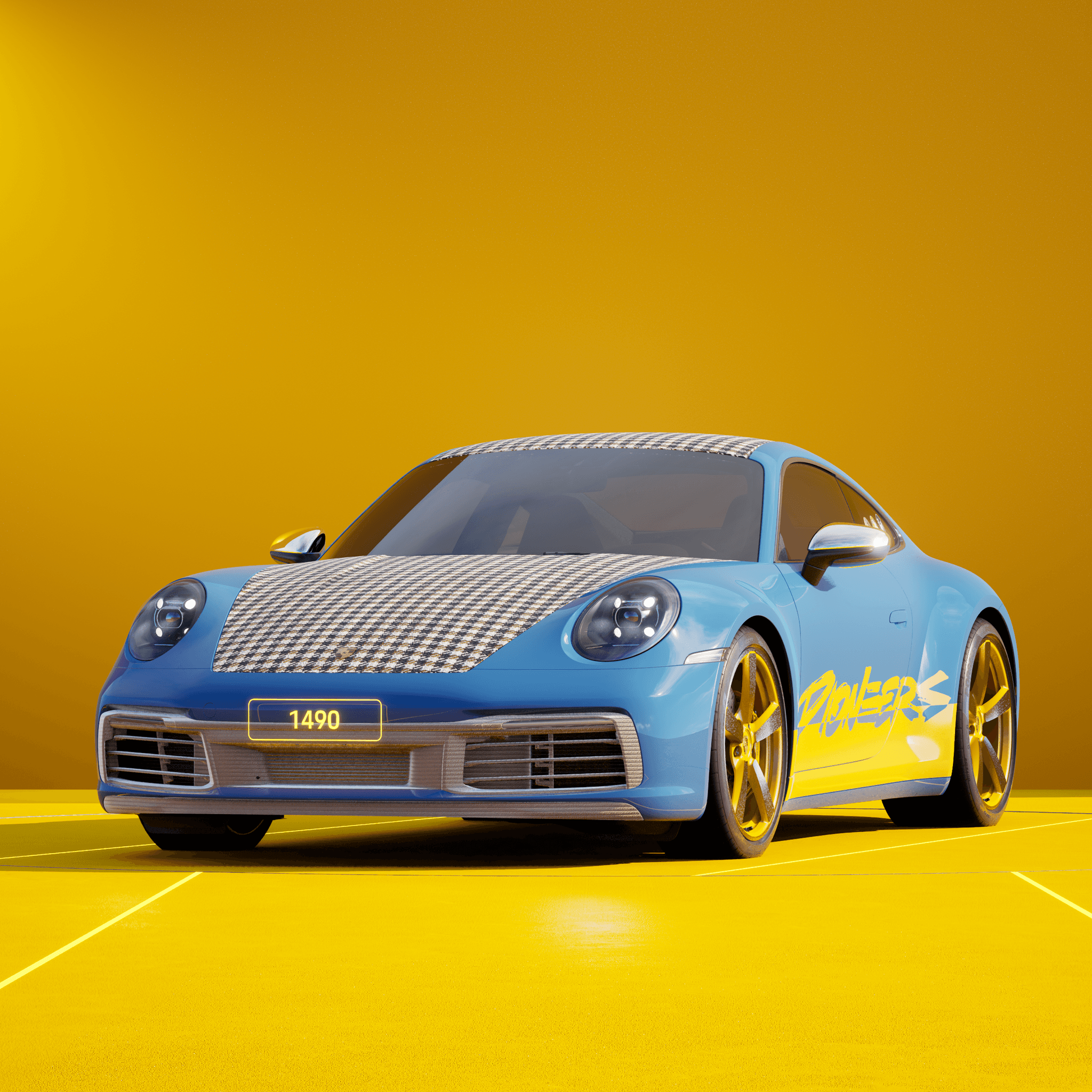 The PORSCHΞ 911 1490 image in phase