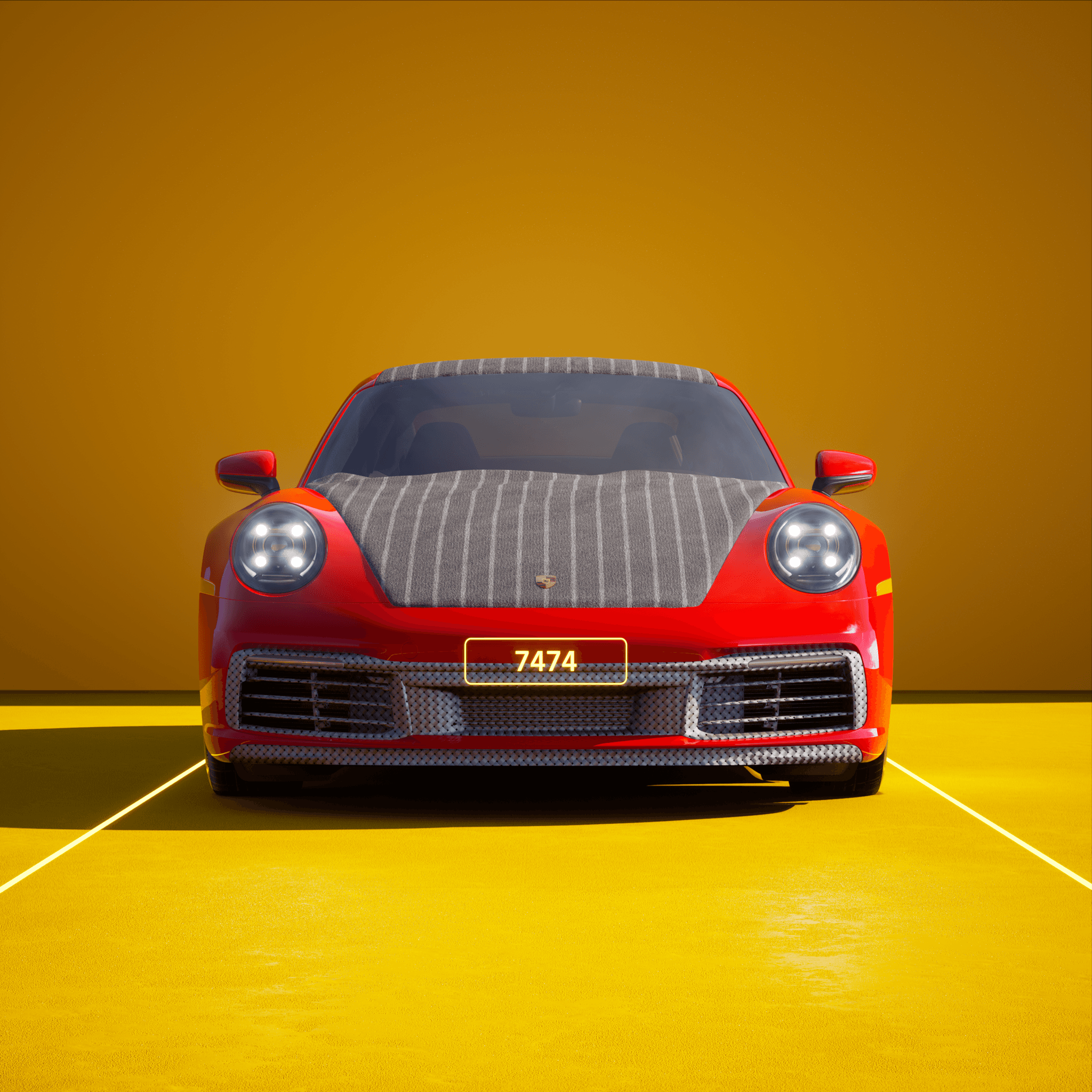 The PORSCHΞ 911 7474 image in phase