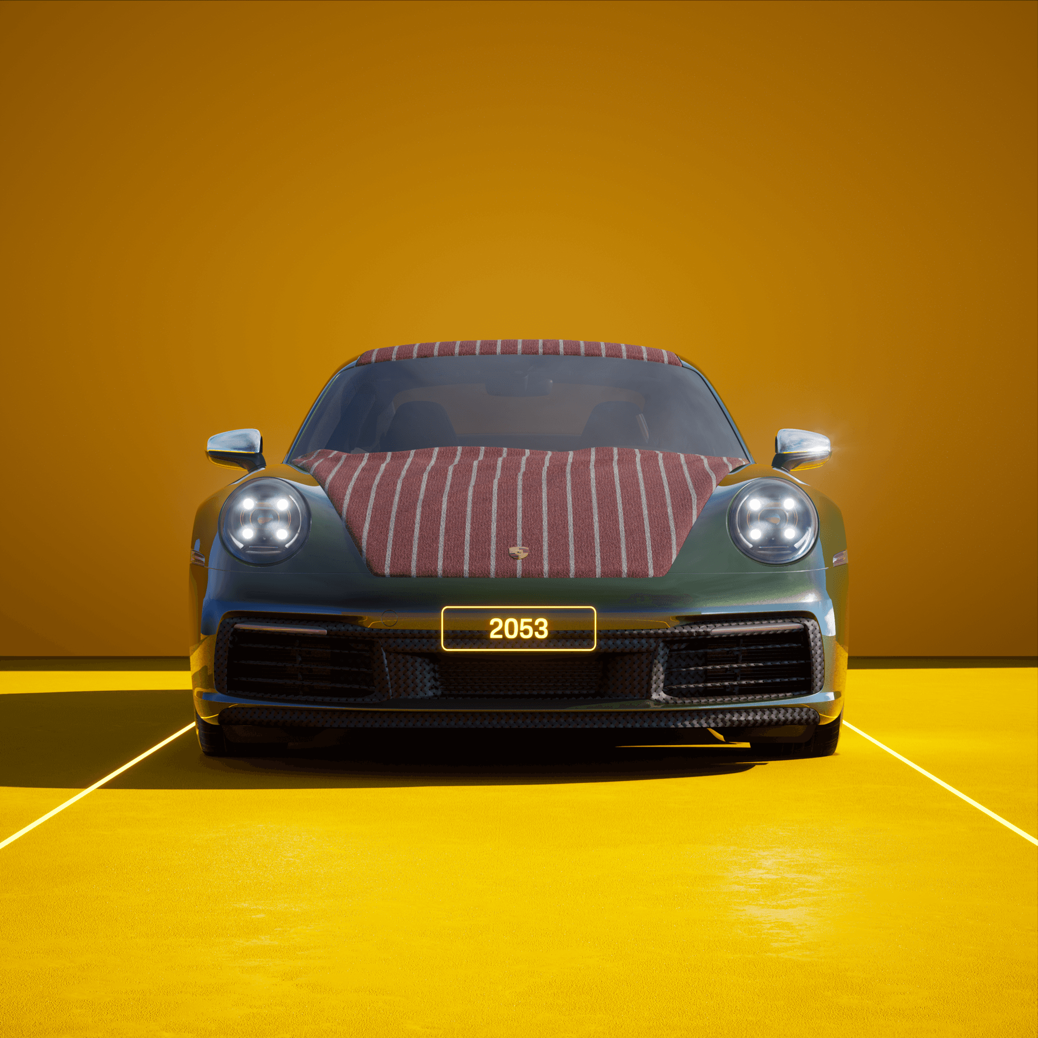 The PORSCHΞ 911 2053 image in phase