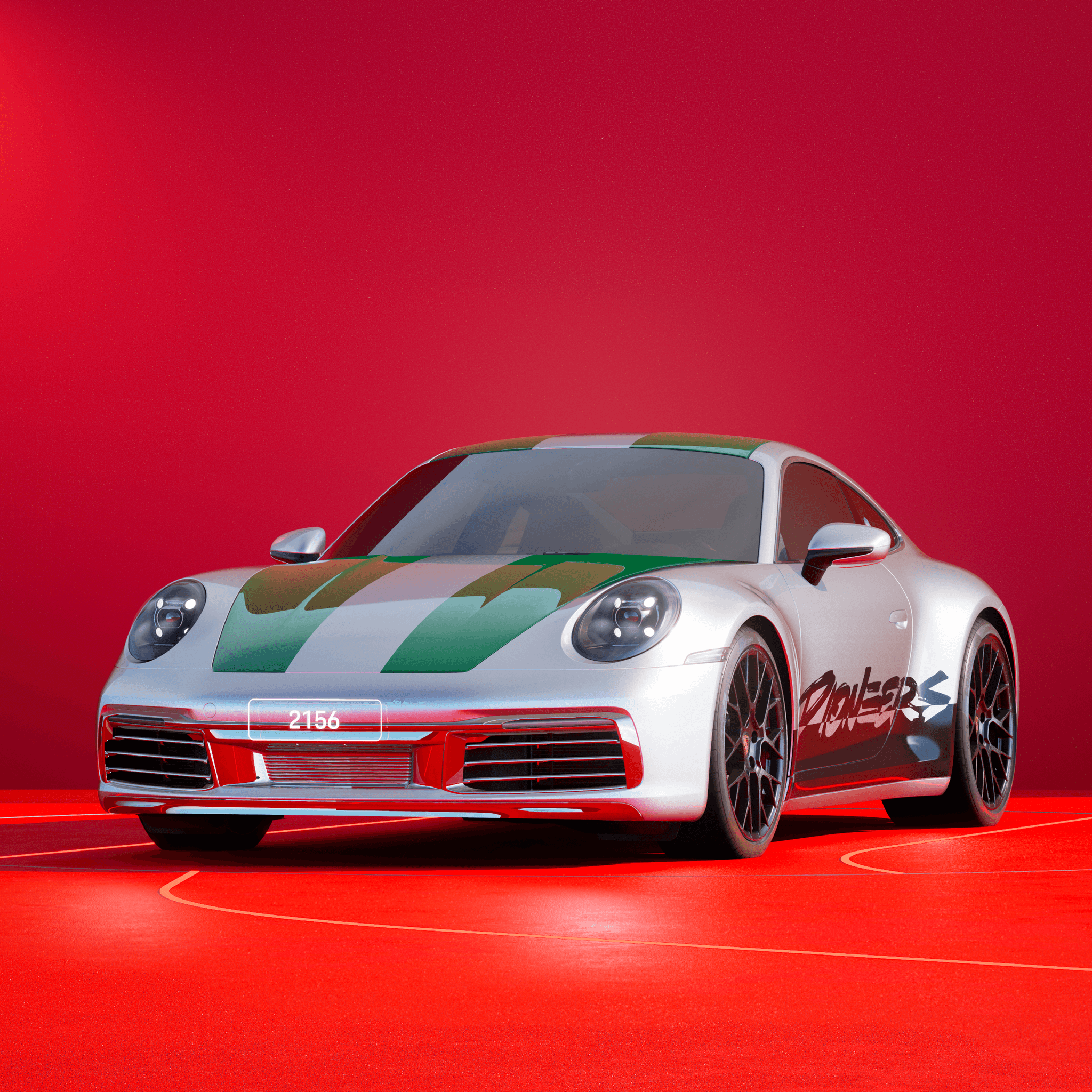 The PORSCHΞ 911 2156 image in phase
