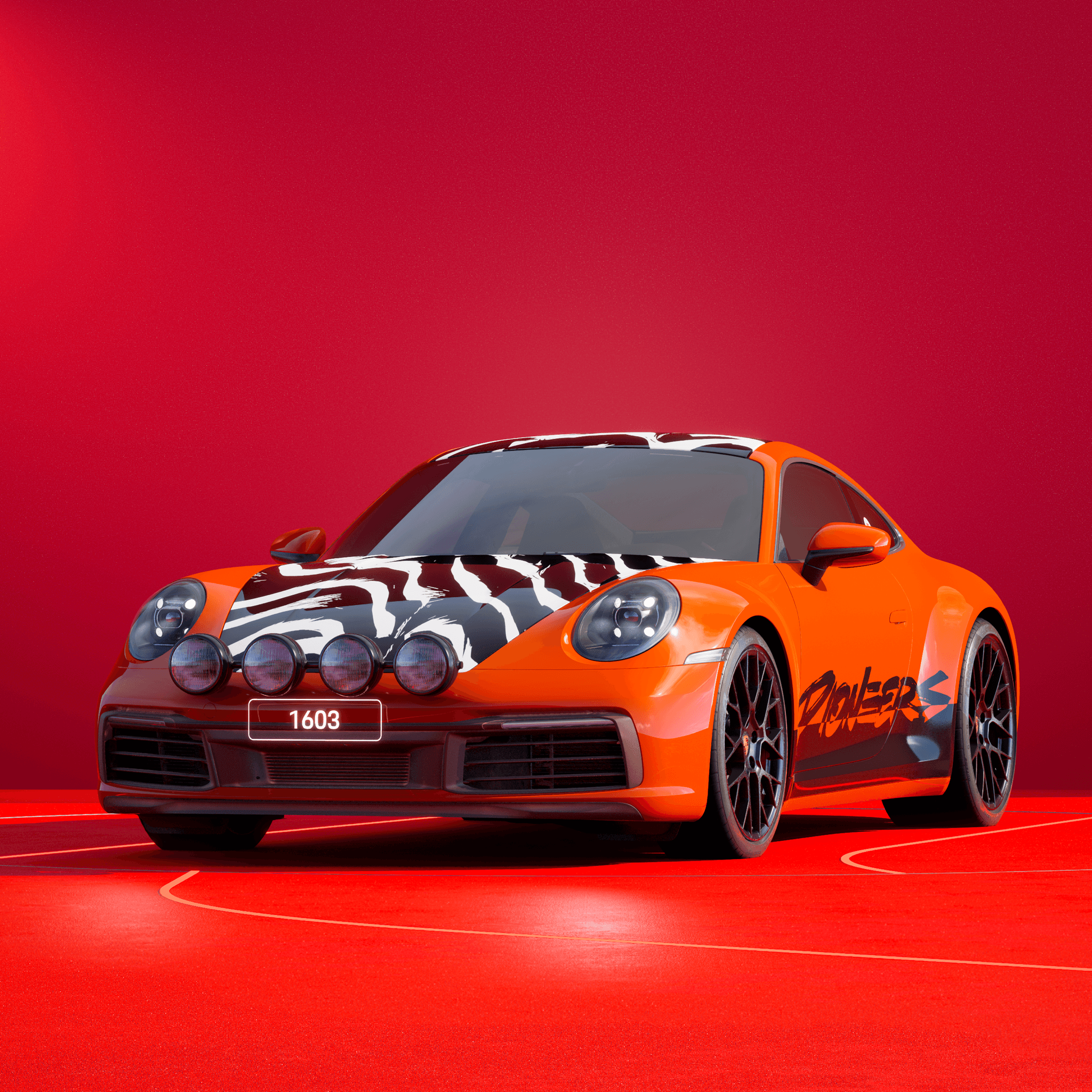 The PORSCHΞ 911 1603 image in phase