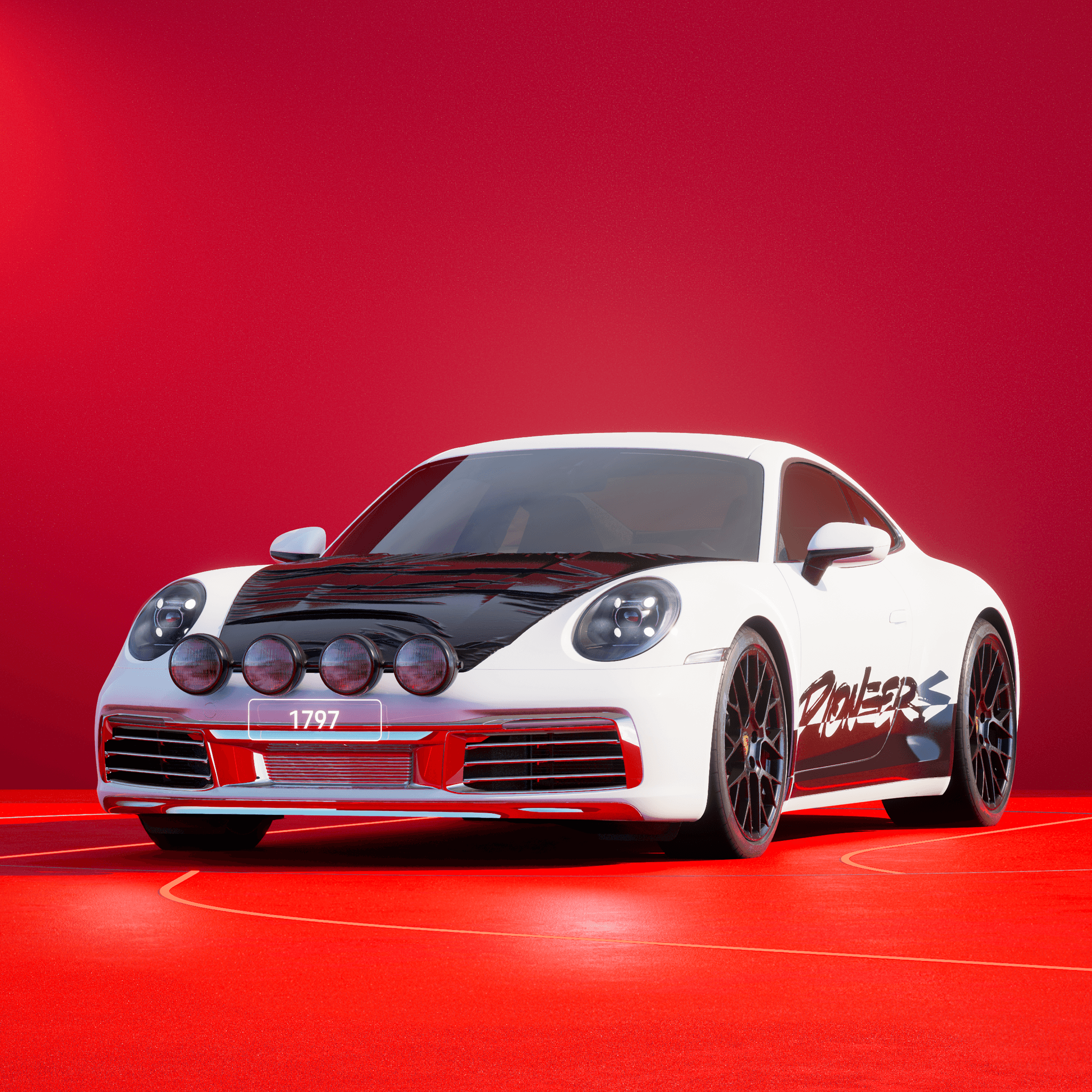 The PORSCHΞ 911 1797 image in phase