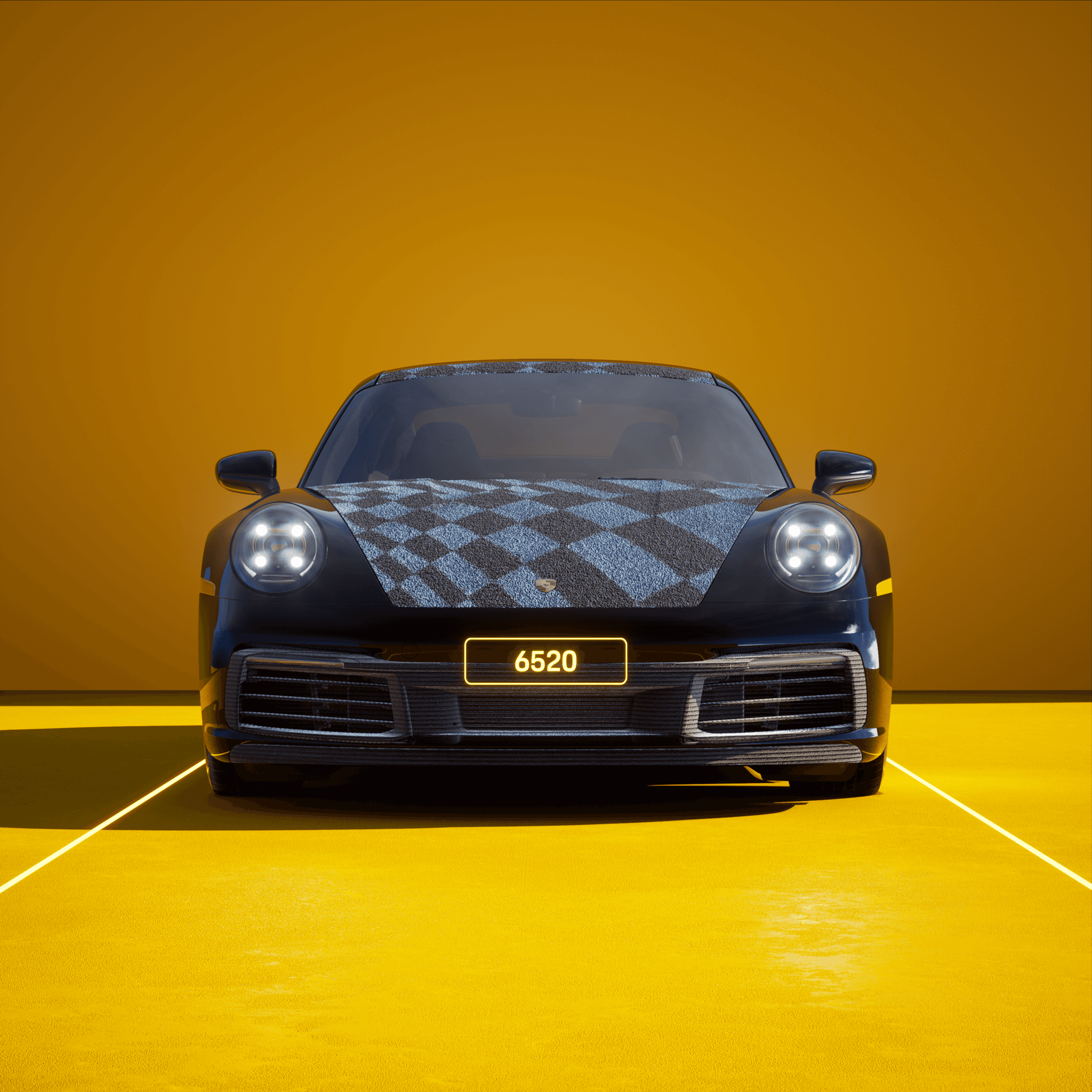 The PORSCHΞ 911 6520 image in phase