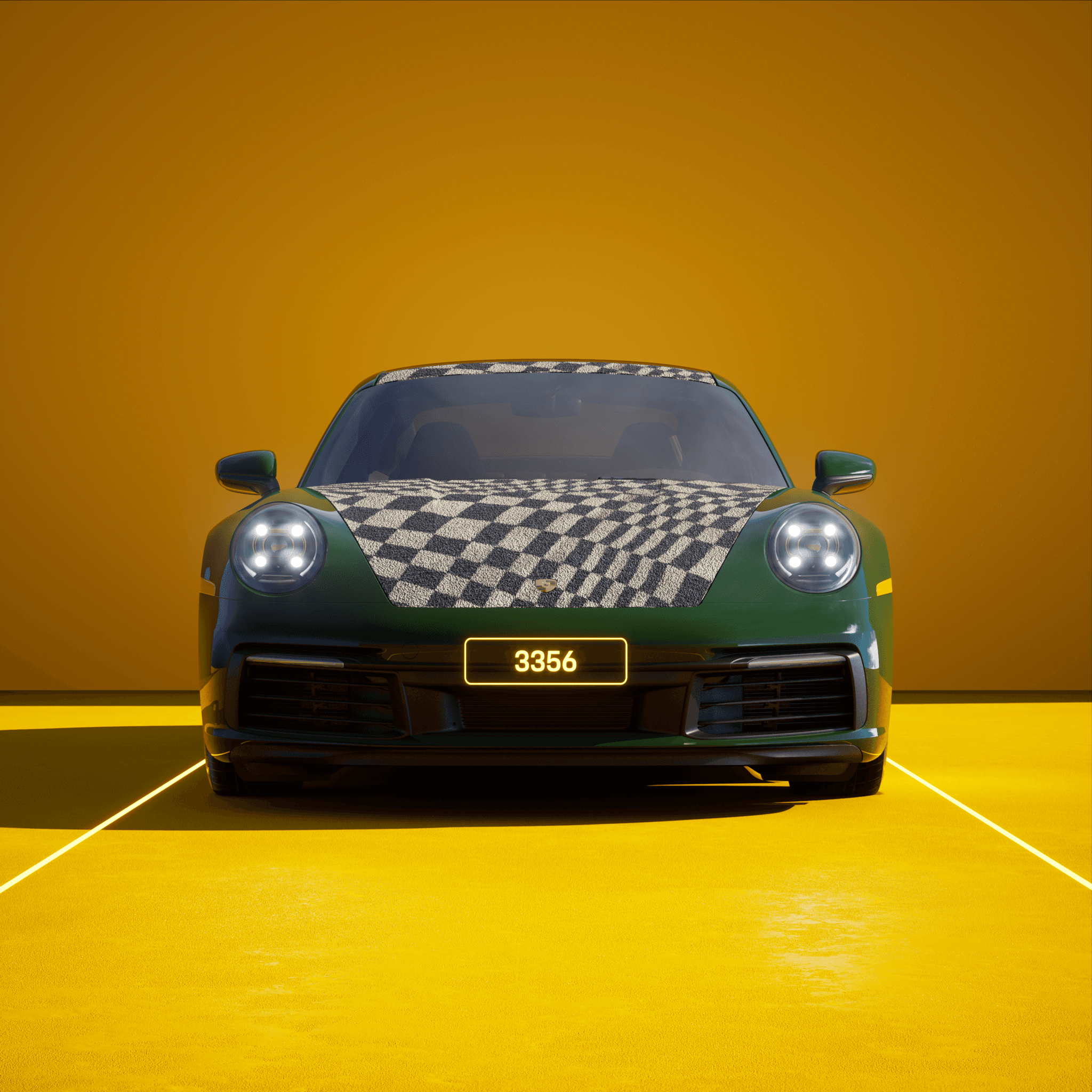 The PORSCHΞ 911 3356 image in phase