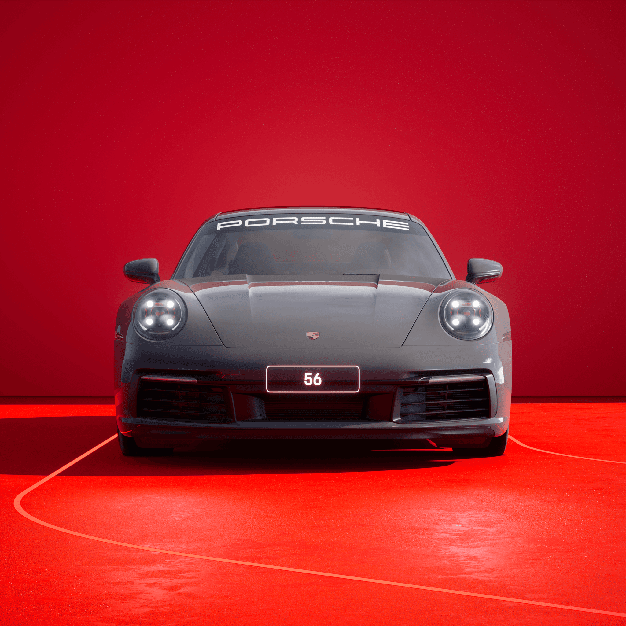 The PORSCHΞ 911 56 image in phase